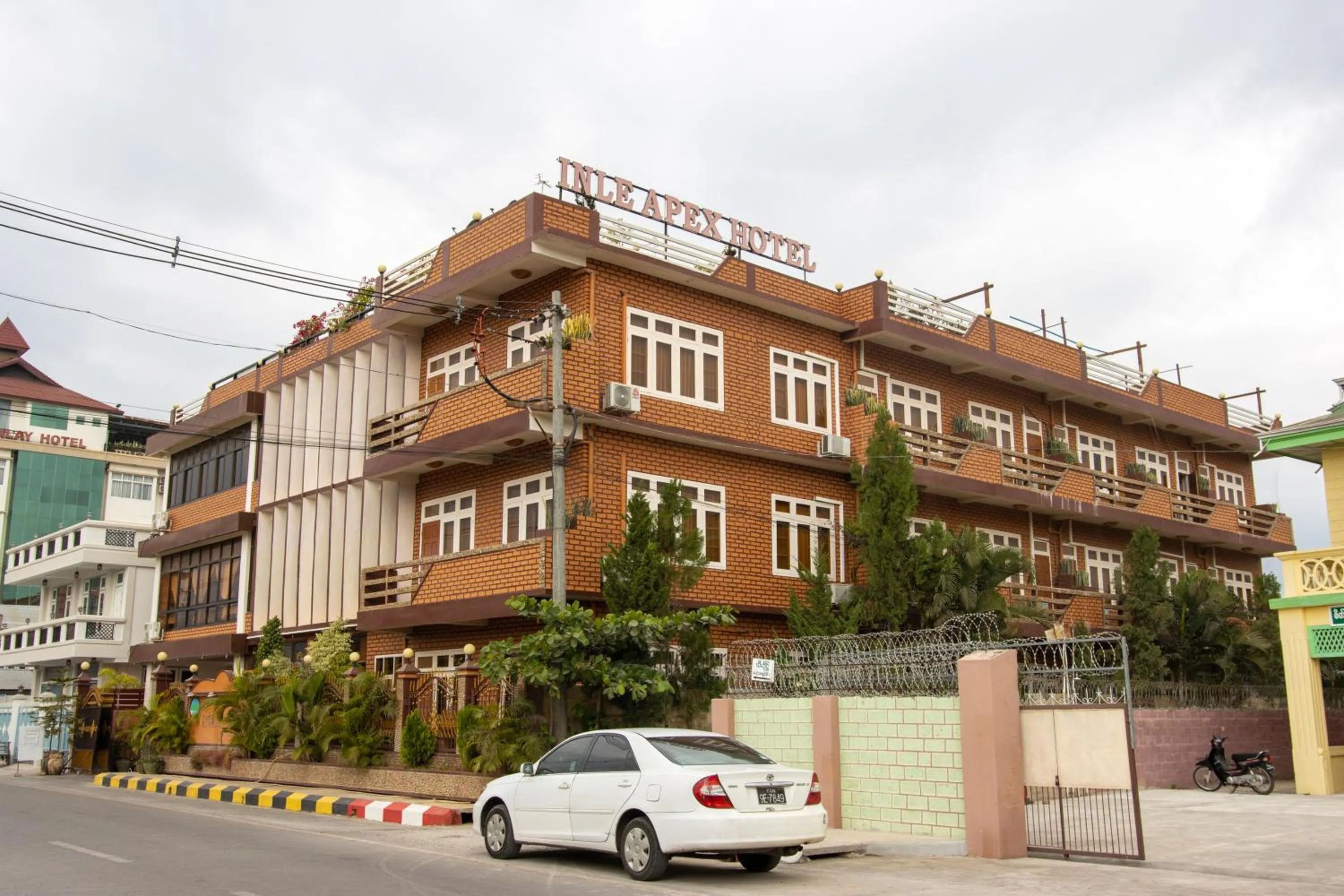 Property building in Inle Apex Hotel