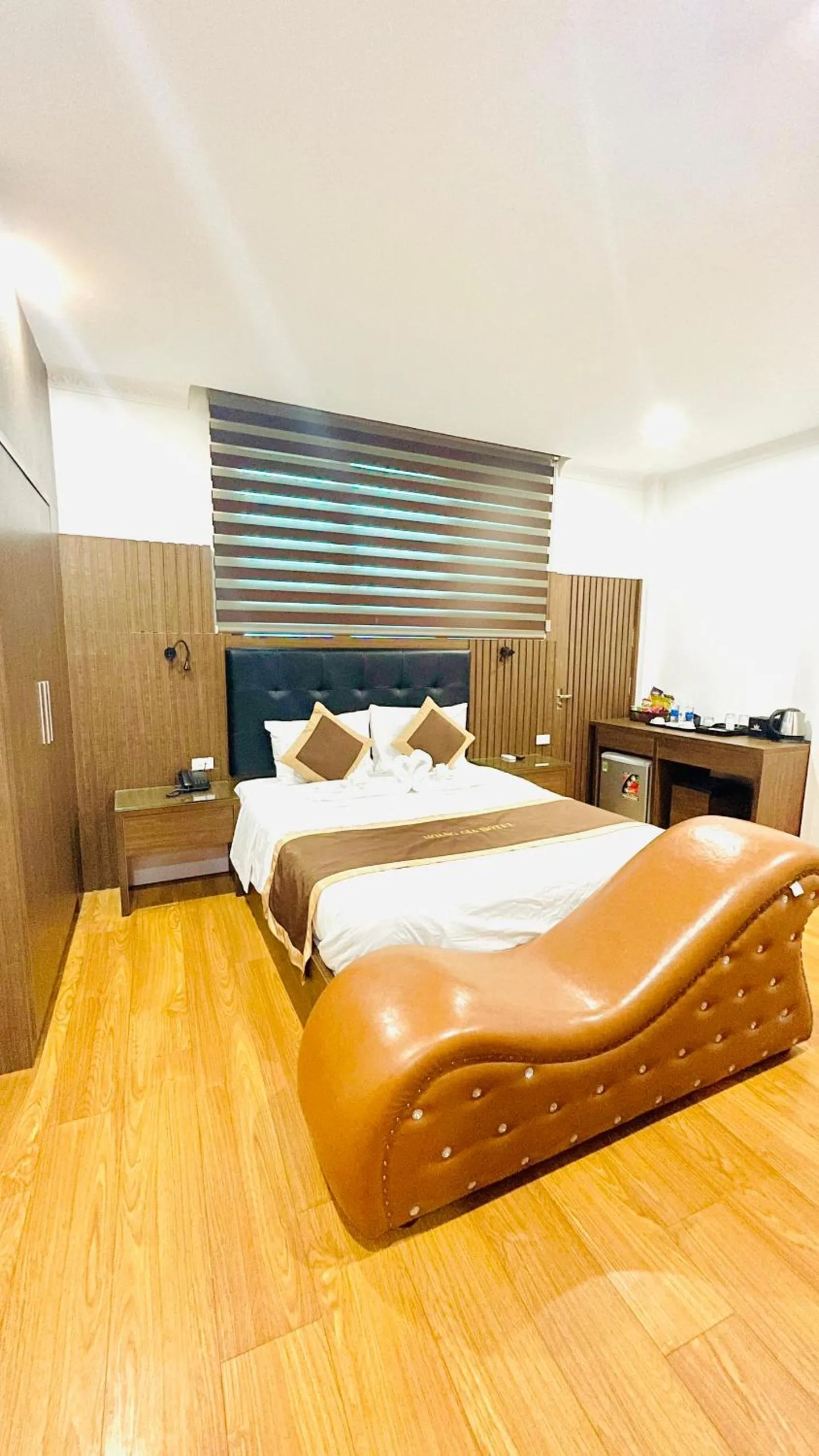 Bed in Hoàng Gia Hotel