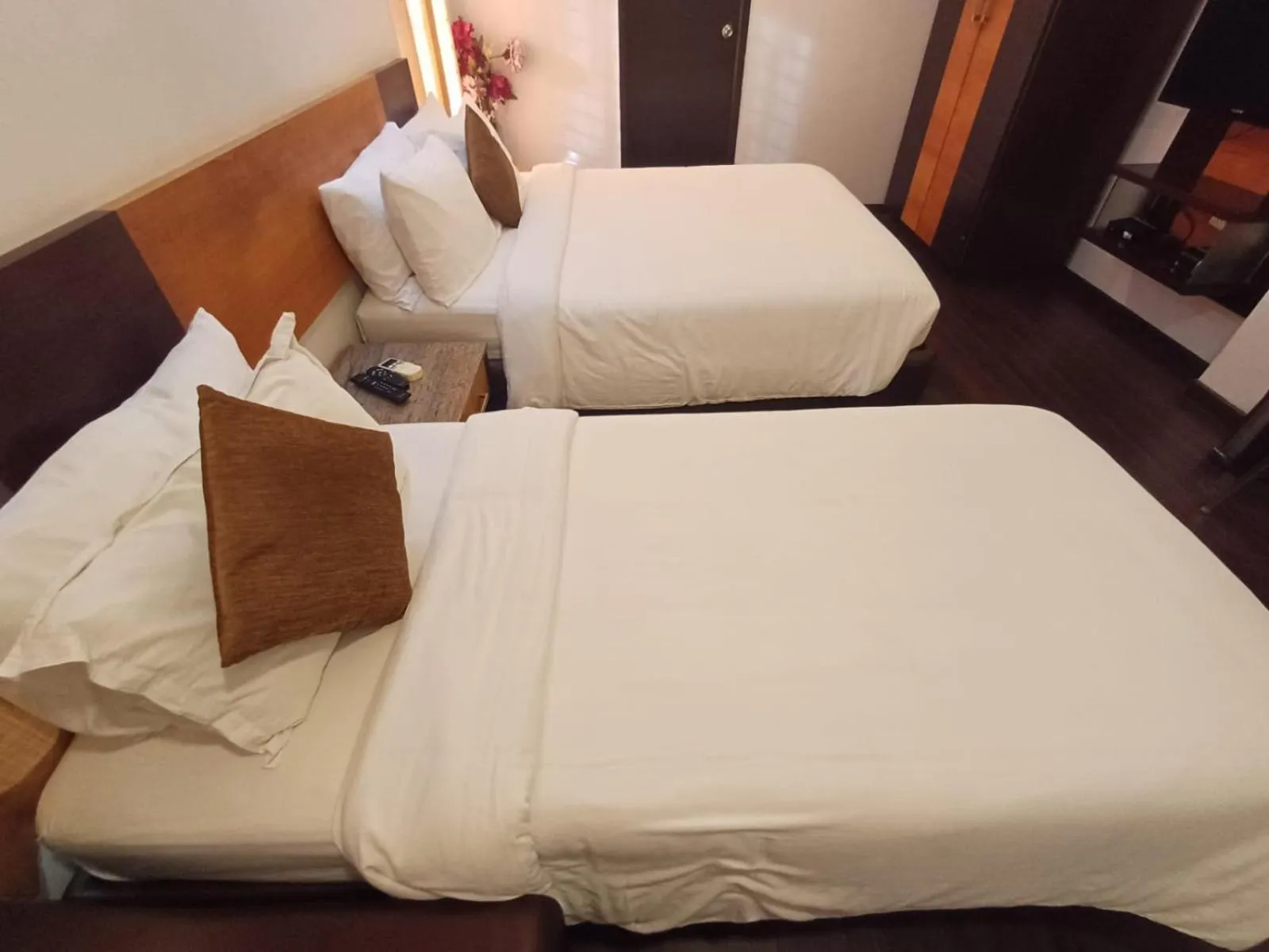 Bed in D and A BOUTIQUE HOTEL PERUNGUDI