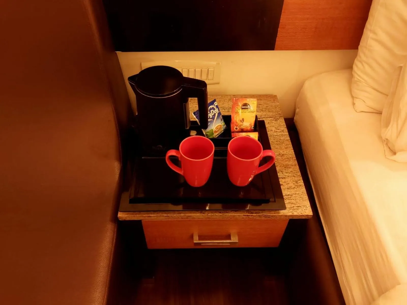 room service, Bed in D and A BOUTIQUE HOTEL PERUNGUDI