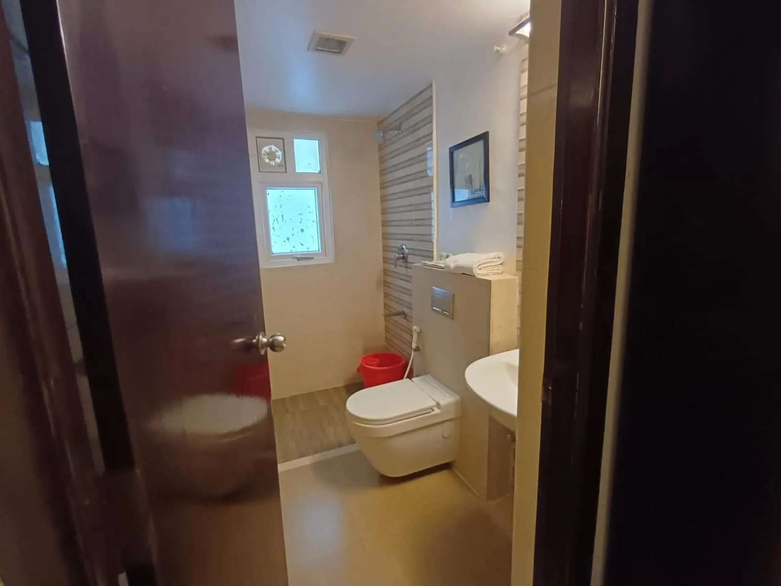 Bathroom in D and A BOUTIQUE HOTEL PERUNGUDI