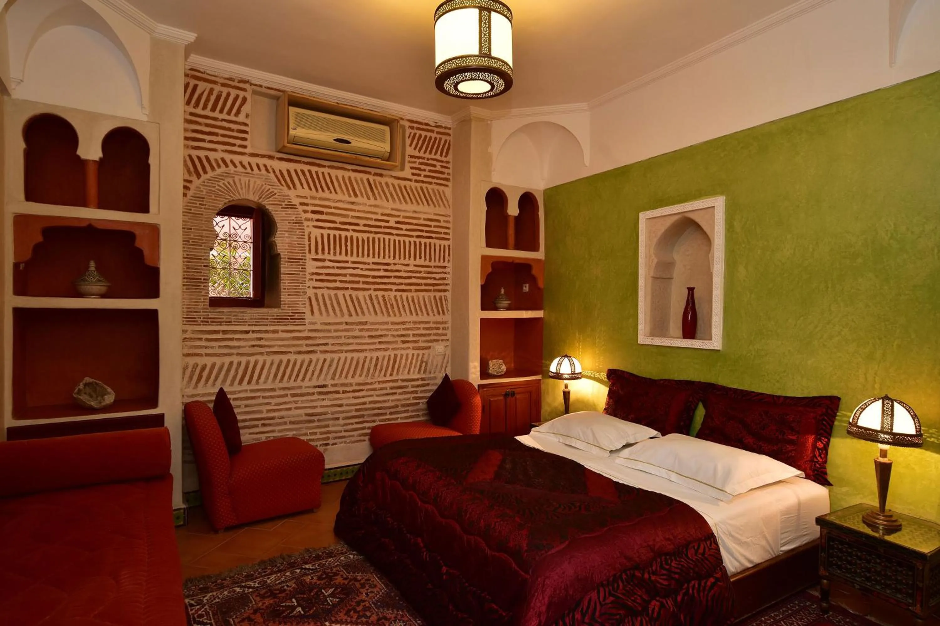 Bed in Riad Manissa