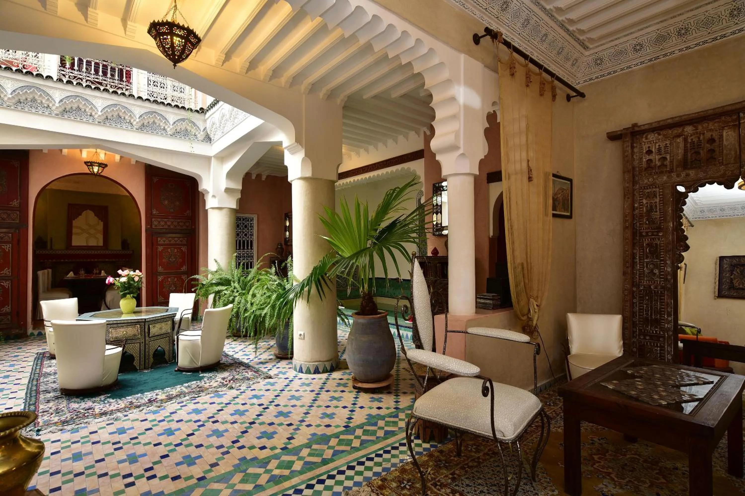 Patio in Riad Manissa