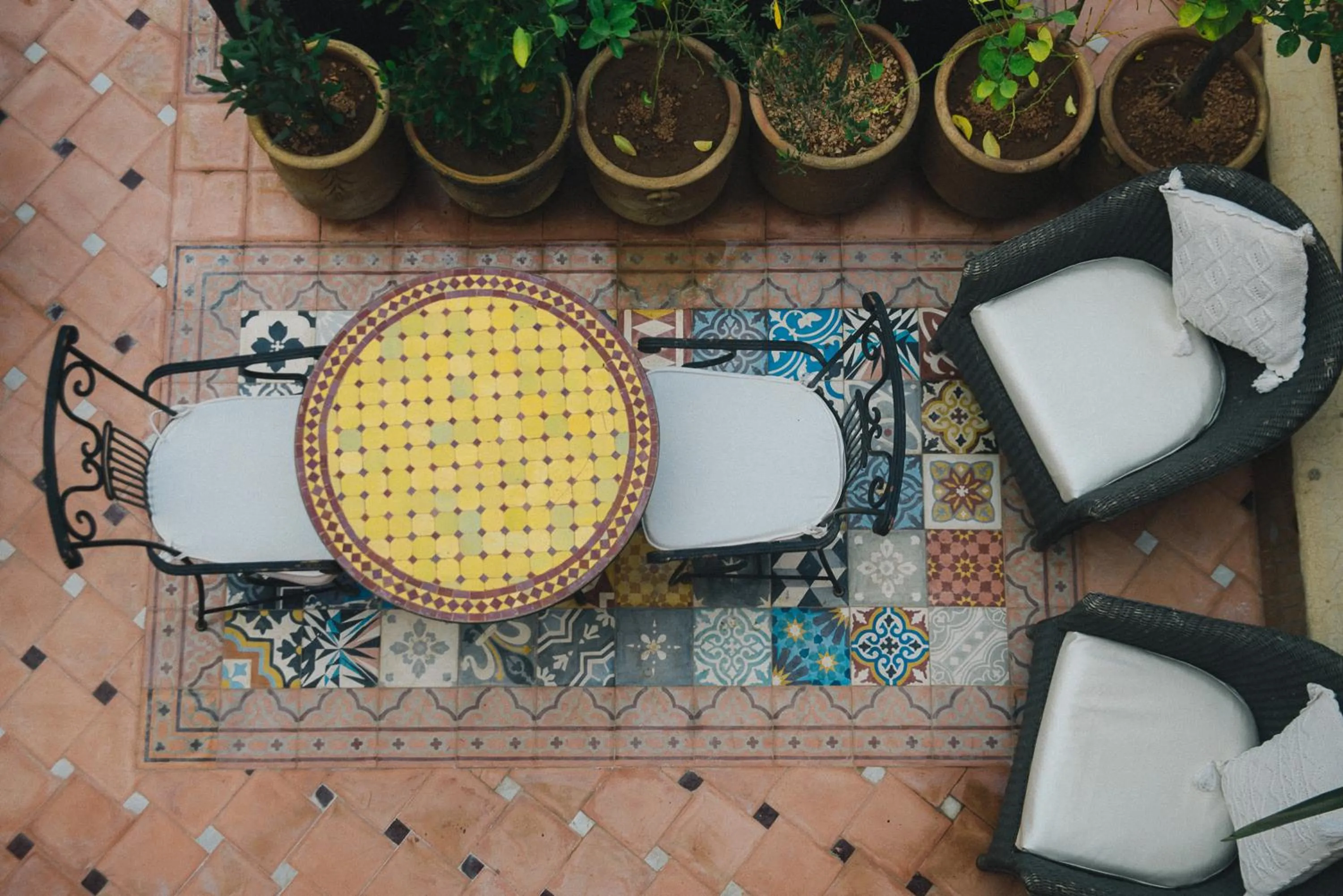 Patio in Riad Manissa