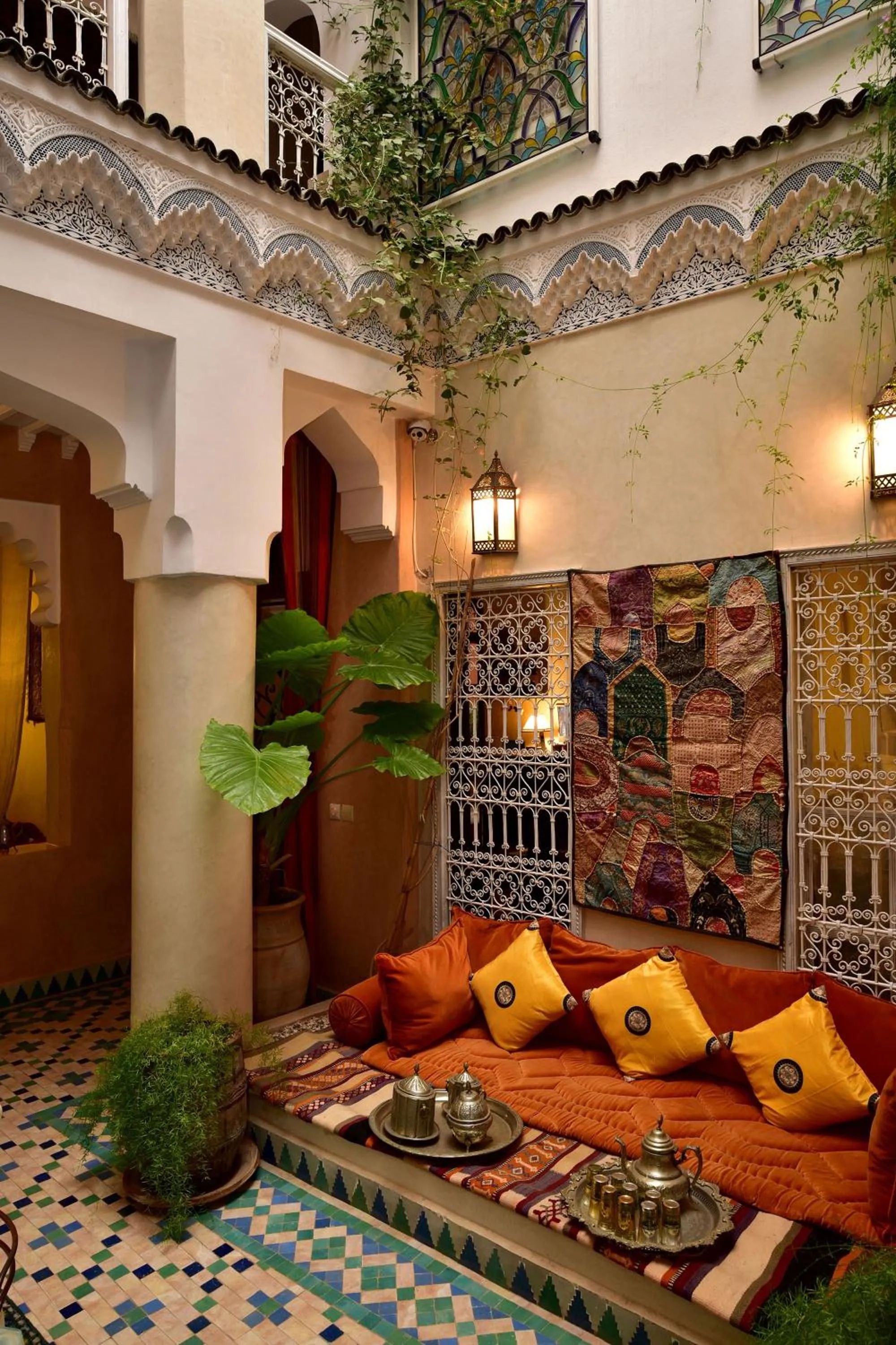 Patio in Riad Manissa