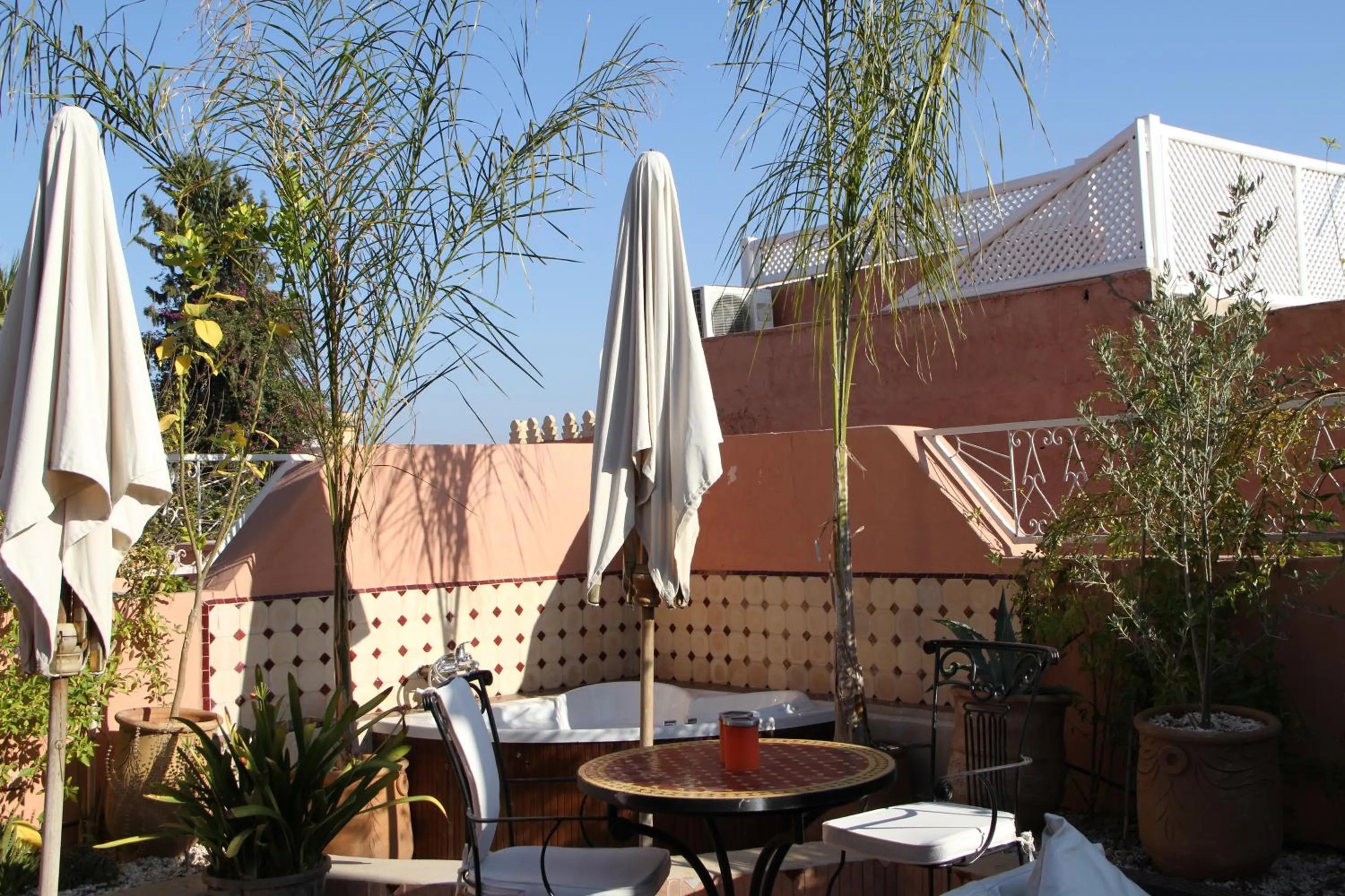 Patio in Riad Manissa