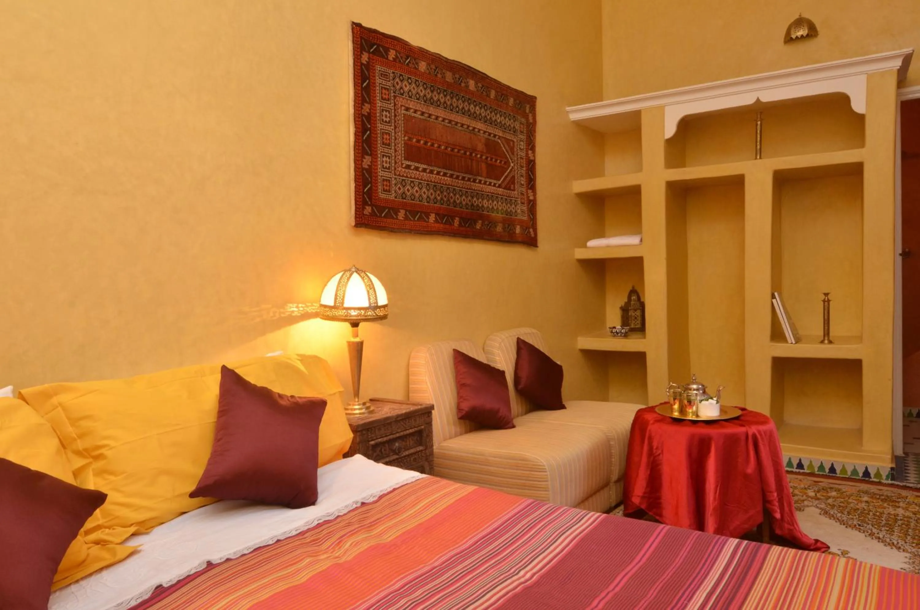 Staff, Bed in Riad Manissa