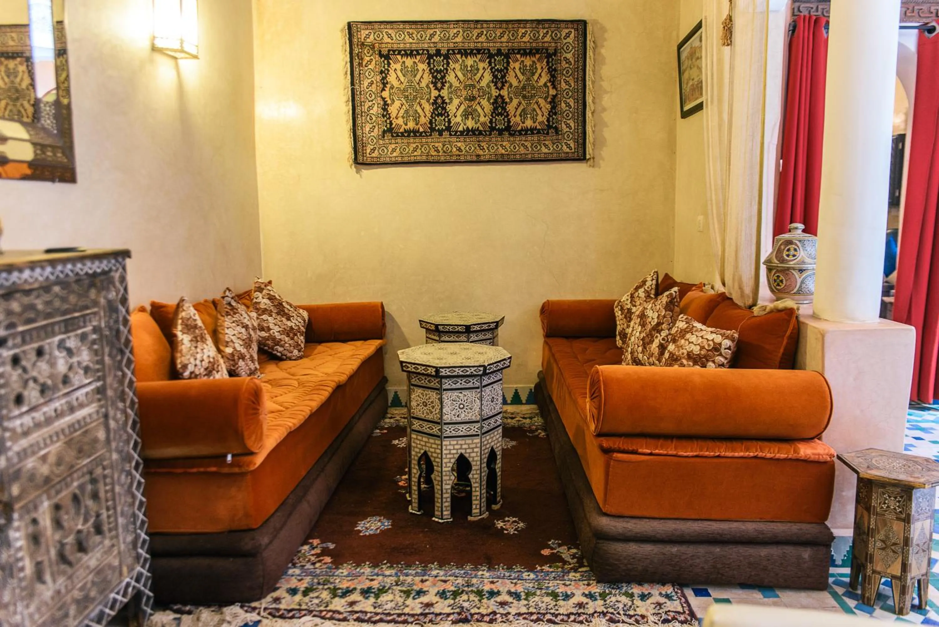 Living room in Riad Manissa