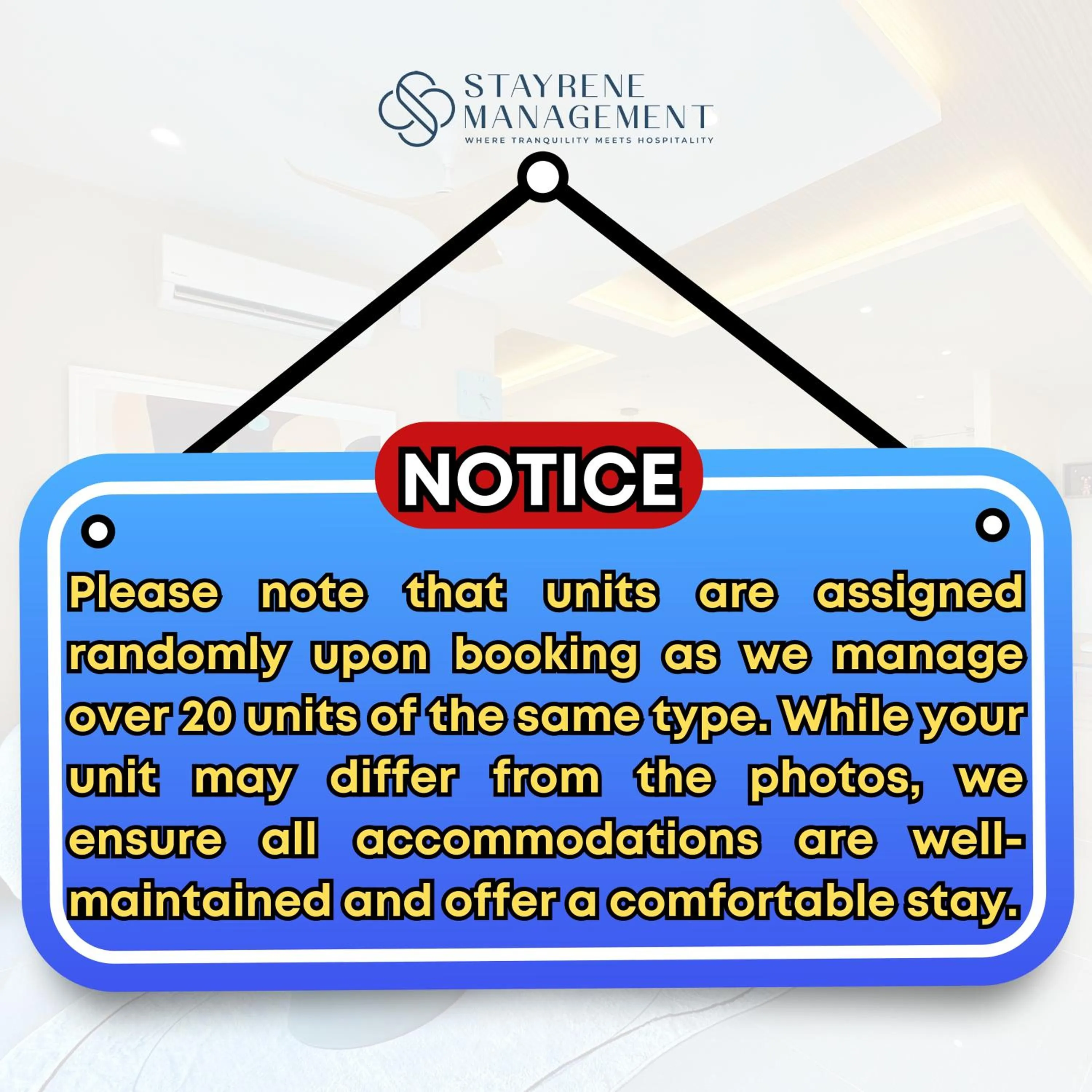 Bedroom in SKS Pavillion Residences by Stayrene