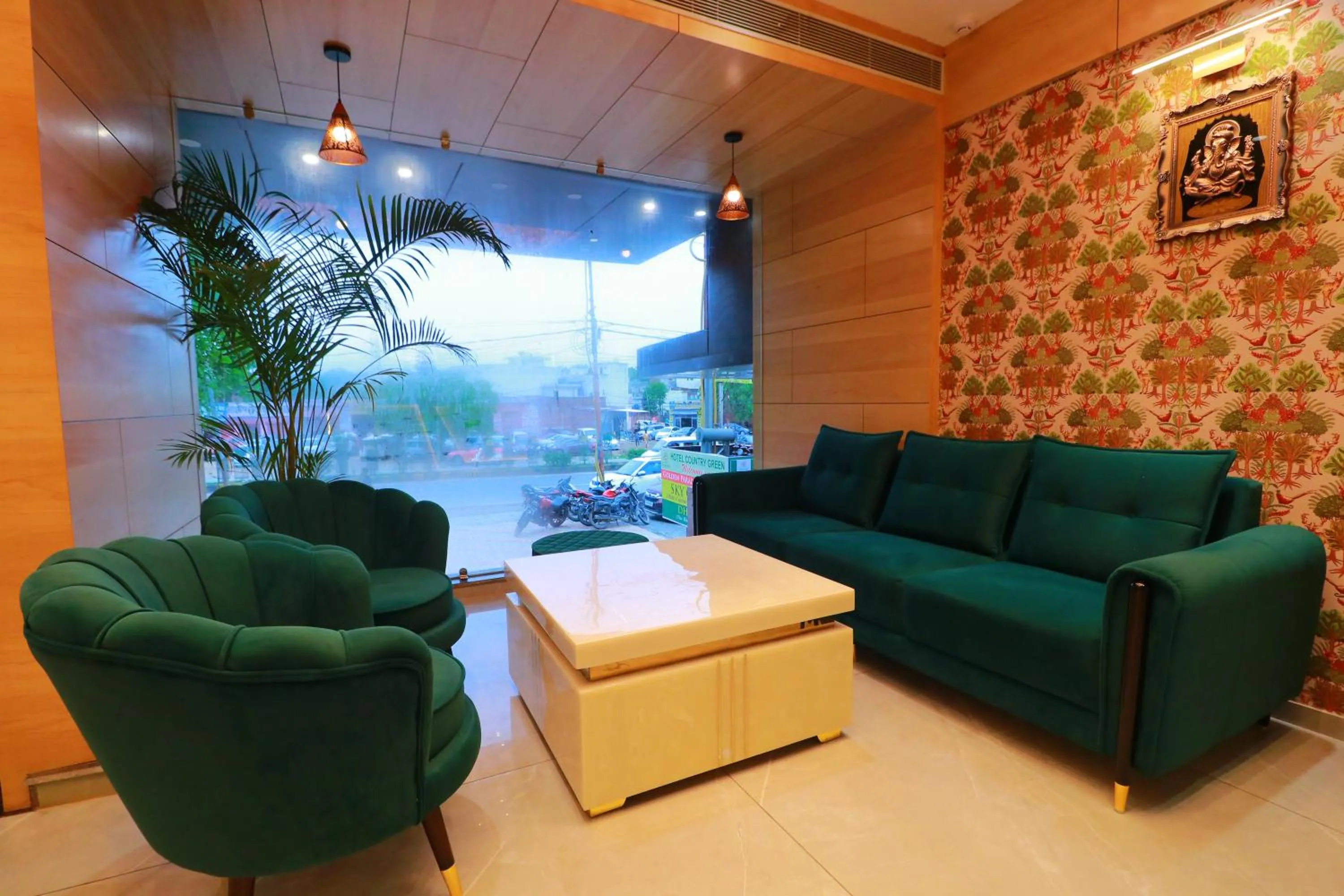 Seating area in Country Green Hotel & Banquet