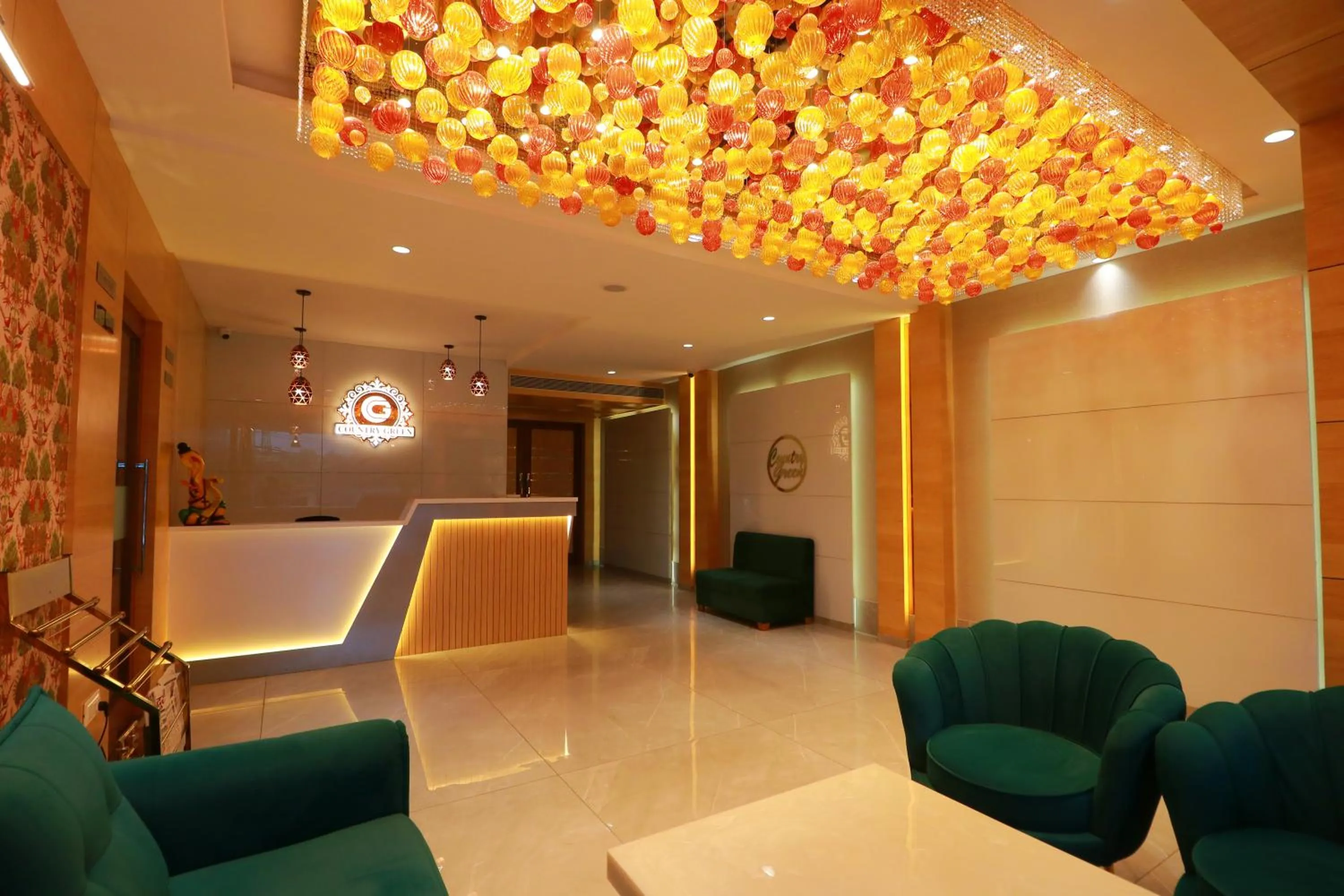 Seating area in Country Green Hotel & Banquet