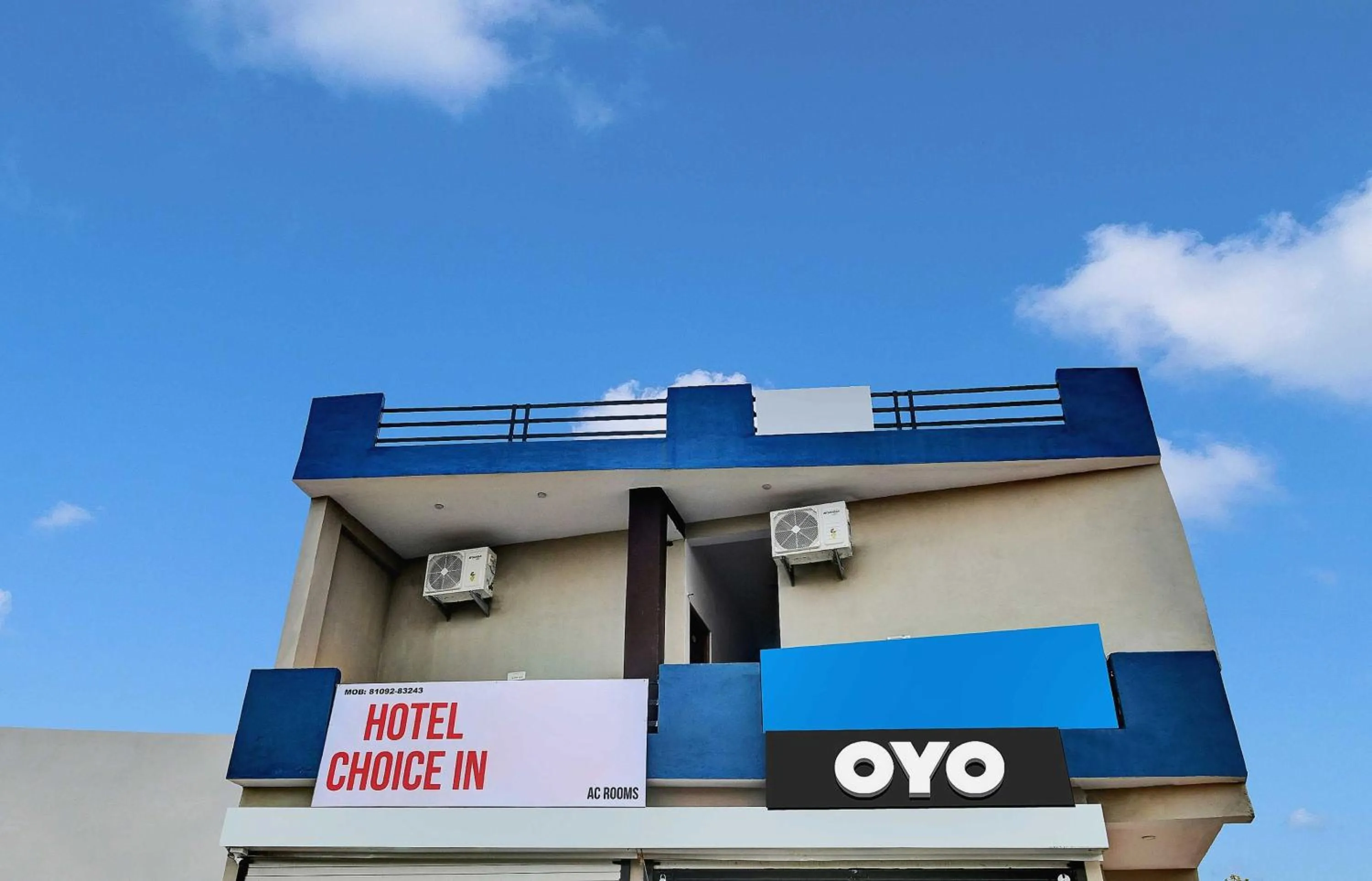 Facade/entrance in Hotel O Choice Inn