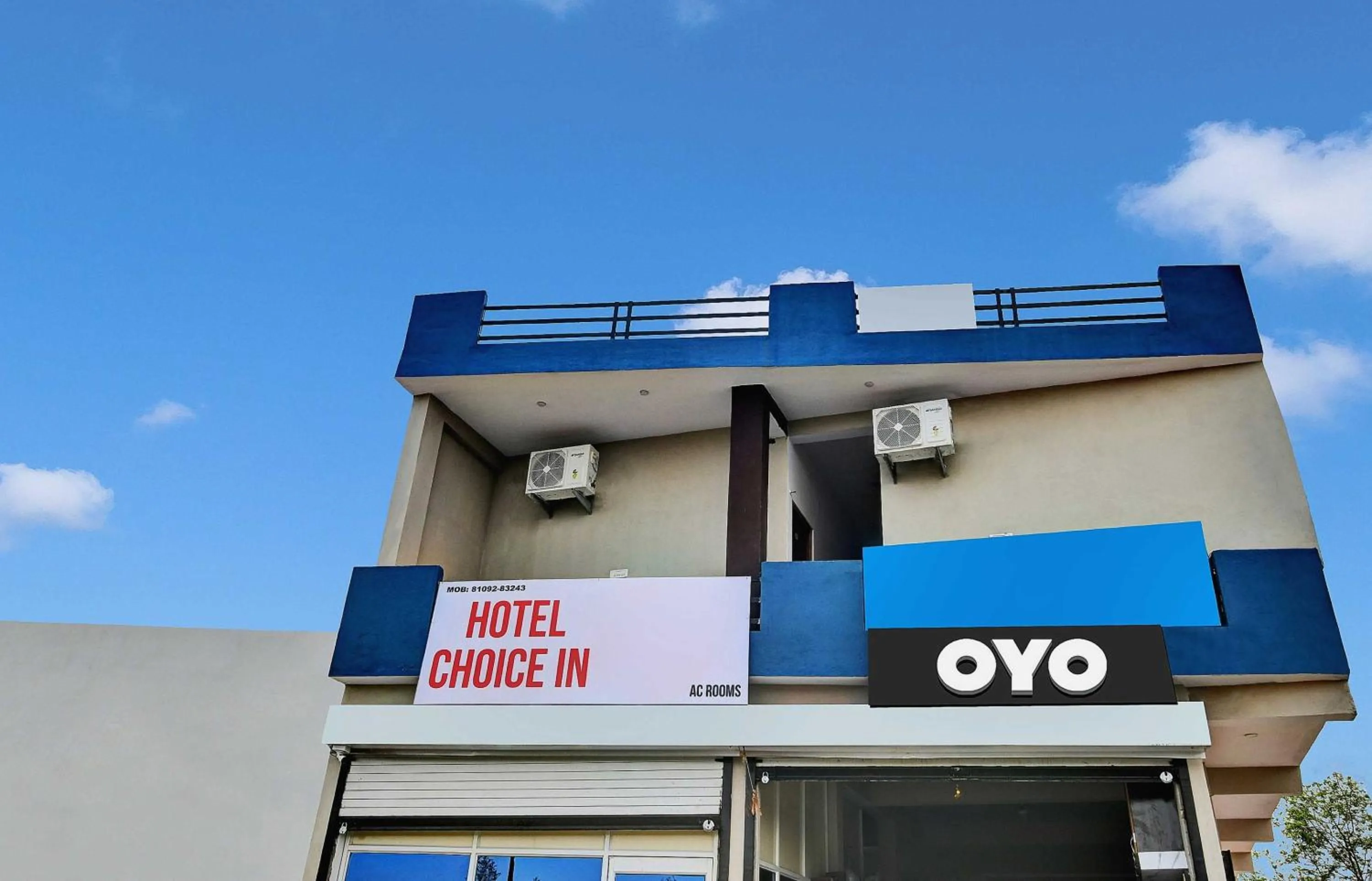 Facade/entrance in Hotel O Choice Inn