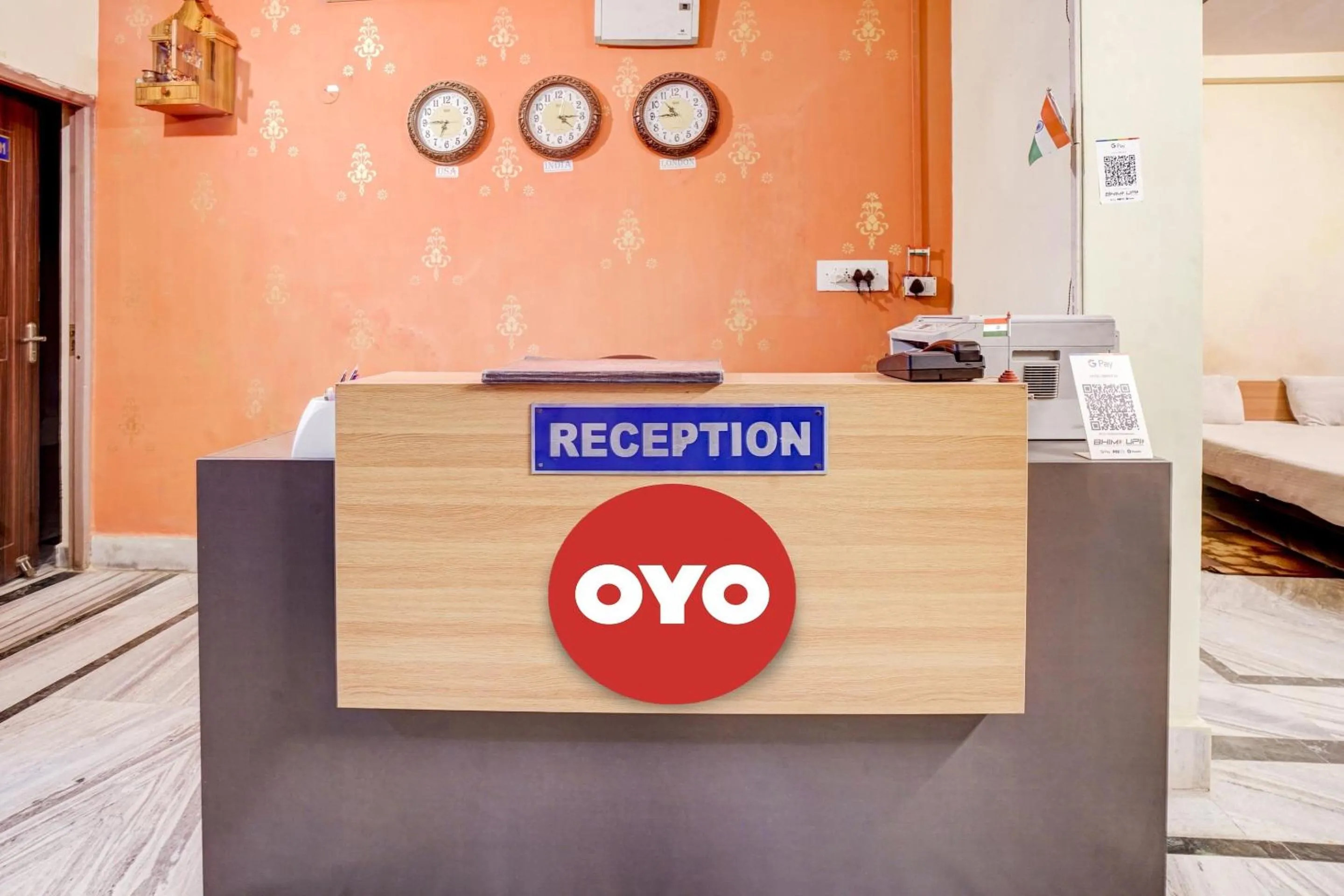 Lobby or reception in Hotel O Vibrant Inn