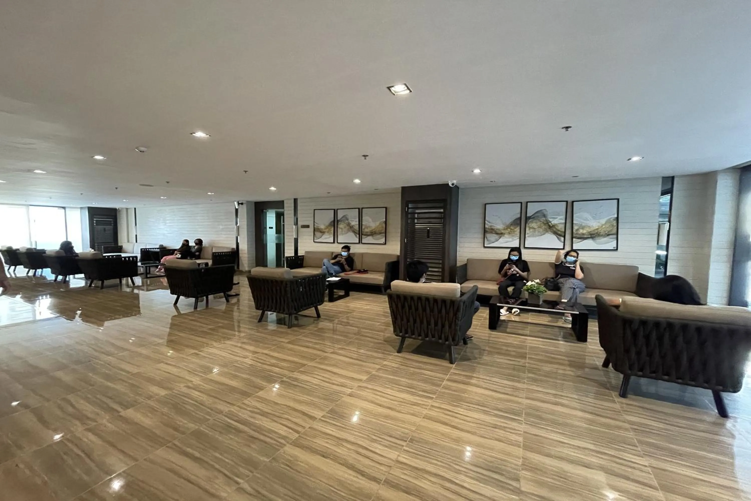 Lobby or reception in Luxury Air Residences By Makati