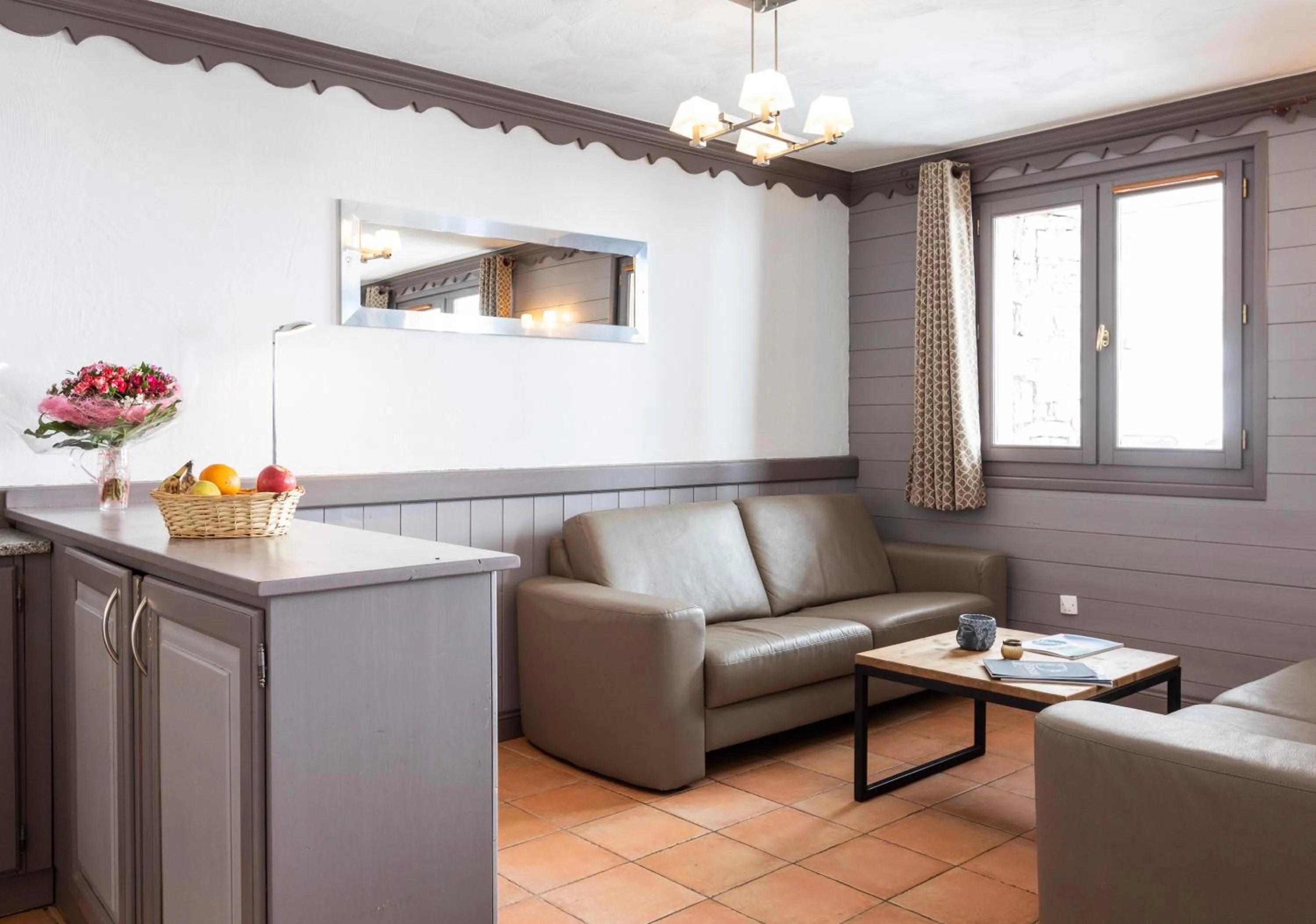 Living room in Chalet des Neiges Plein Sud