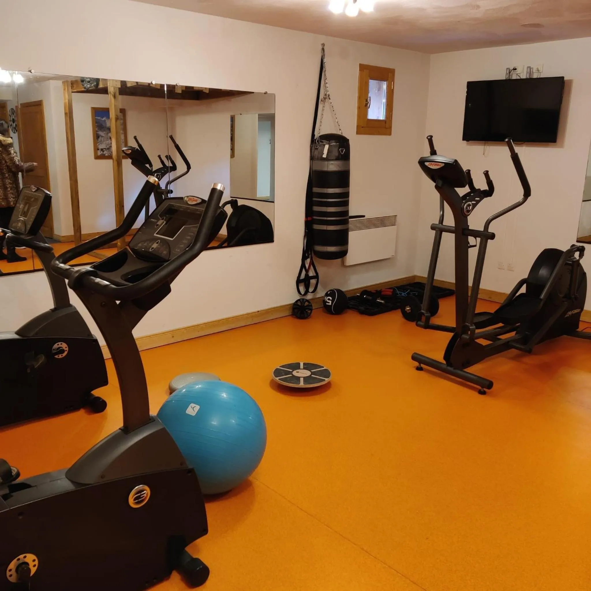 Fitness centre/facilities in Chalet des Neiges Plein Sud