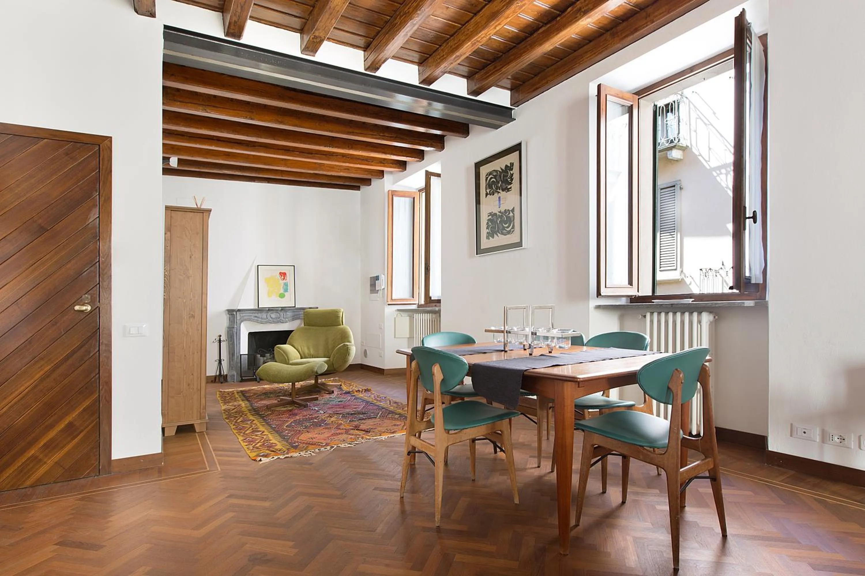 Dining area in San Clemente