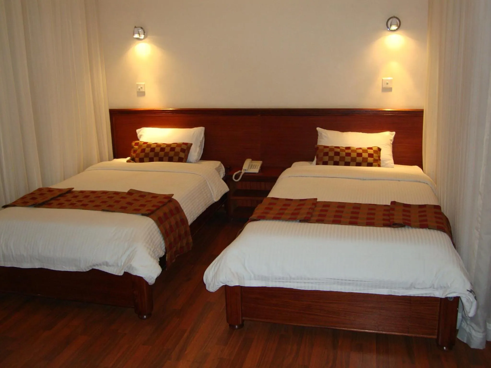 Bed in Hennessis Hotel