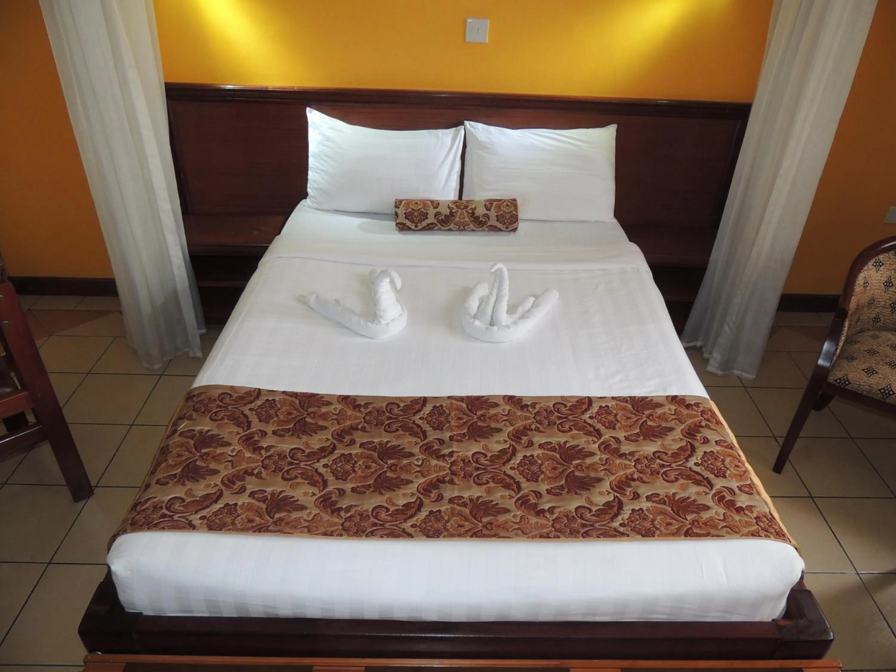 Bed in Hennessis Hotel