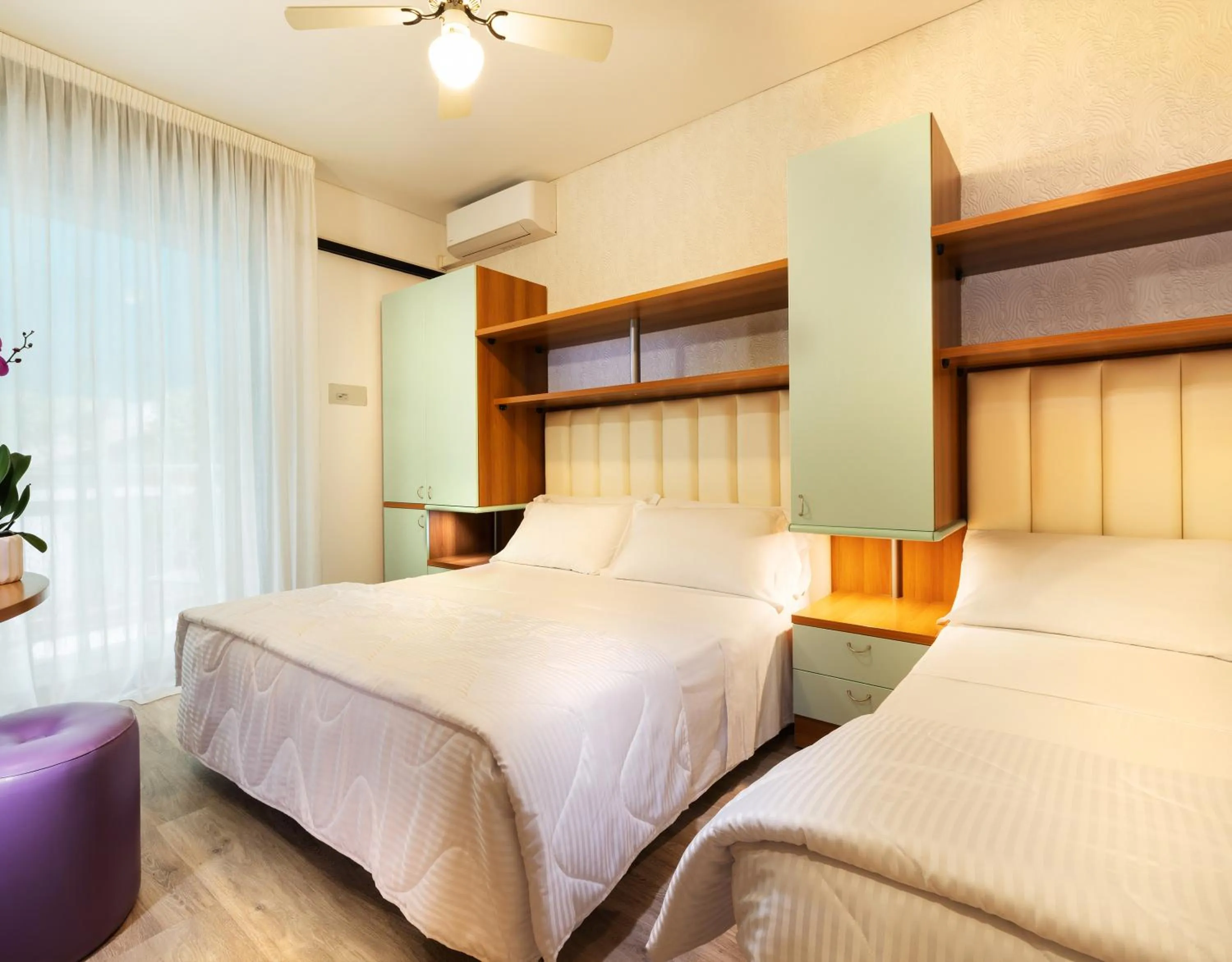 Bed in Hotel Castellucci