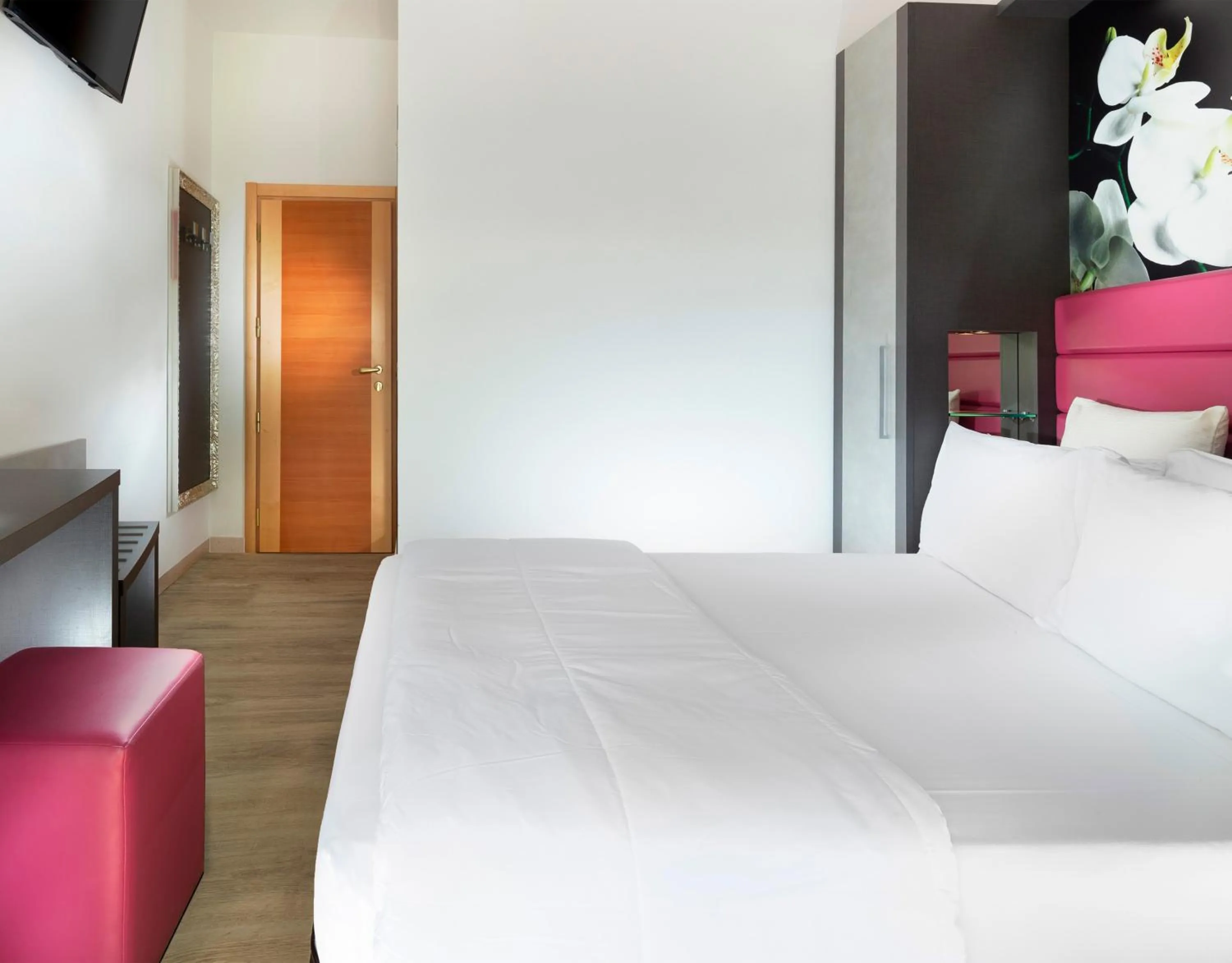 Bed in Hotel Castellucci