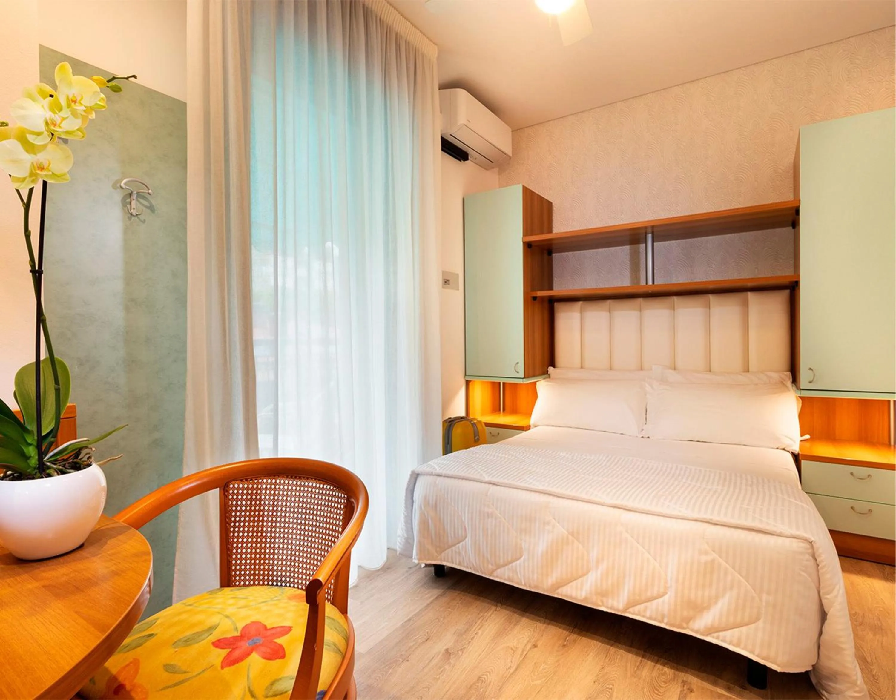 Bed in Hotel Castellucci