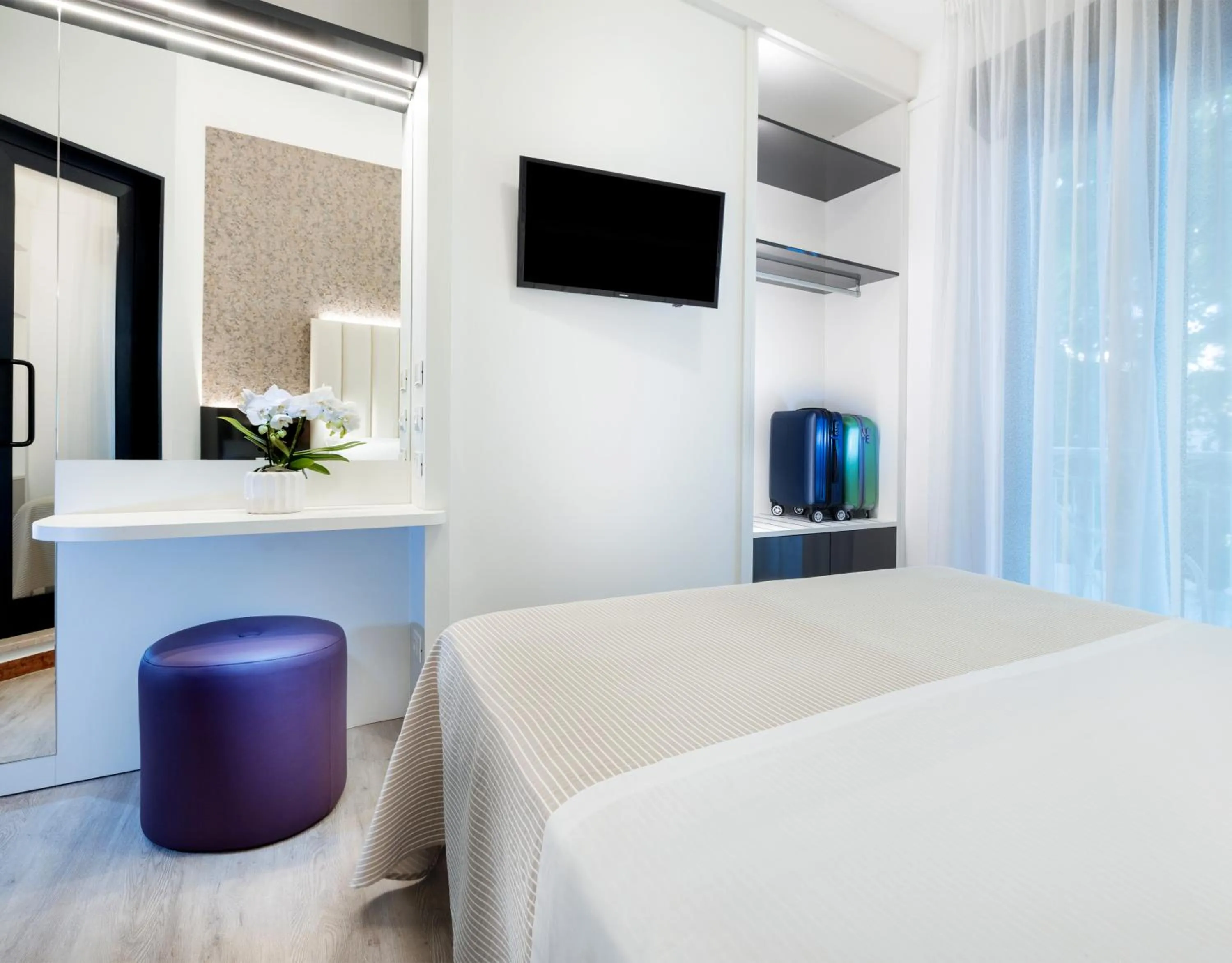 Bed in Hotel Castellucci