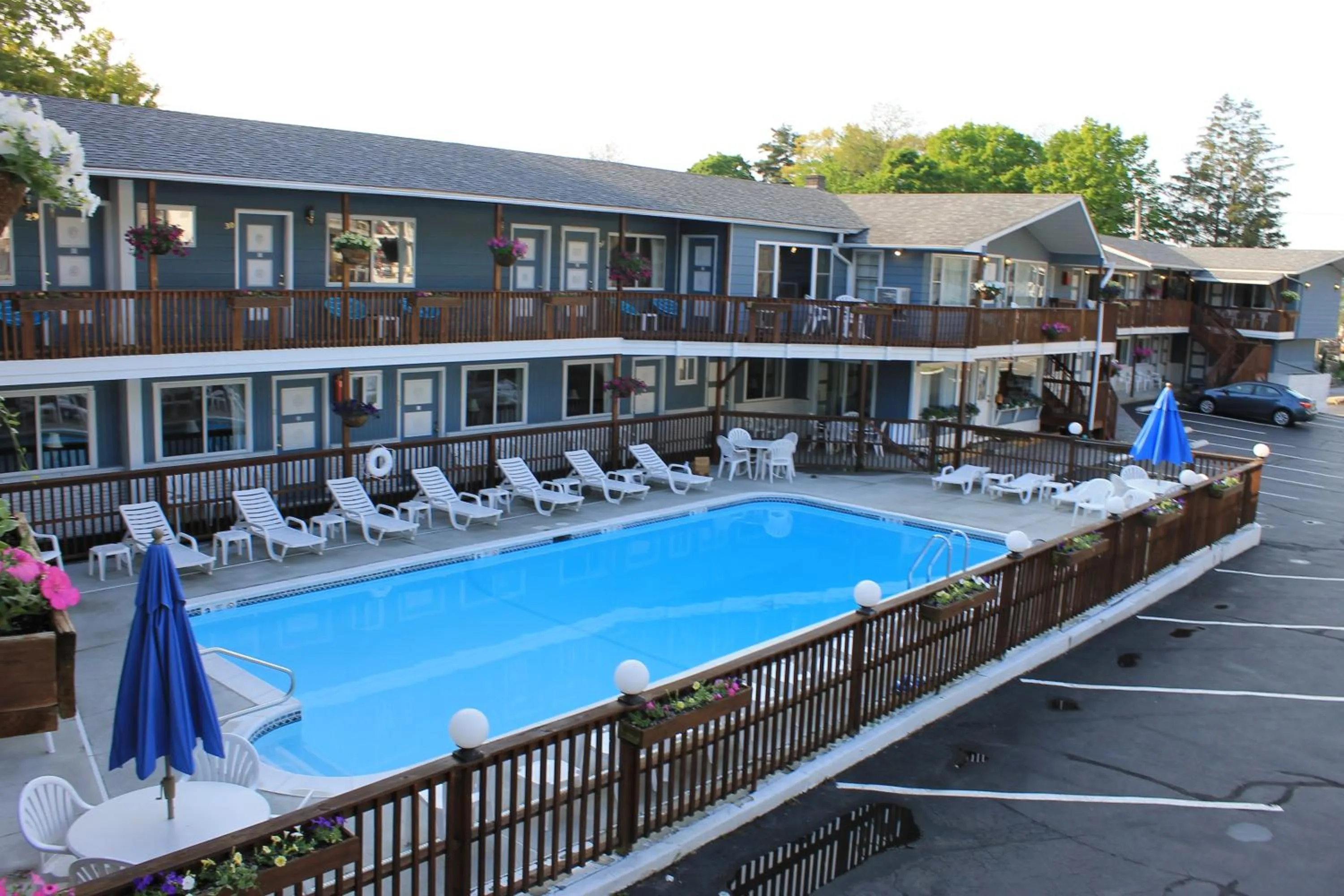 Bird's eye view in Lake Haven Motel