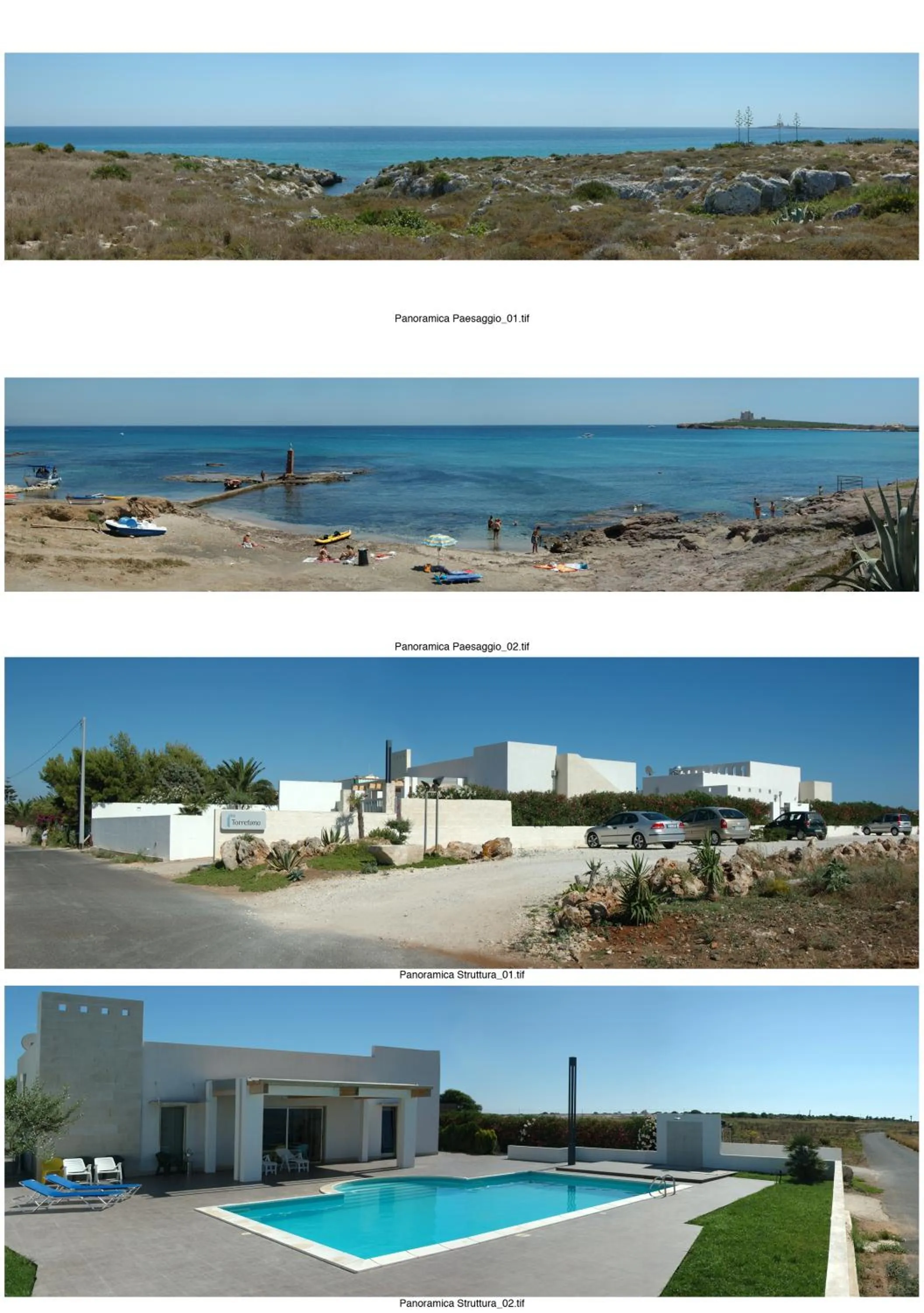 Area and facilities in B&B Torrefano