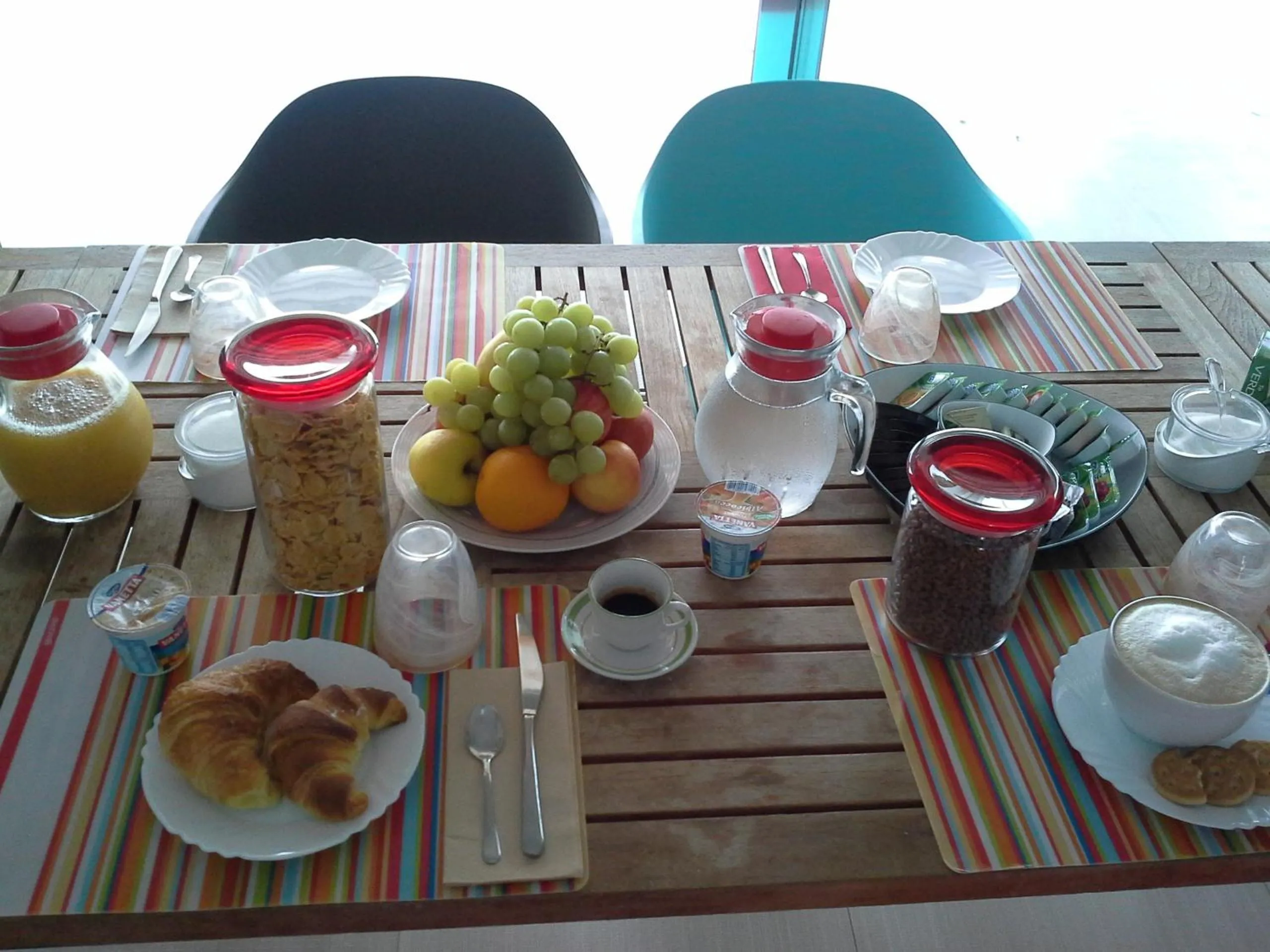 Food and drinks in B&B Torrefano