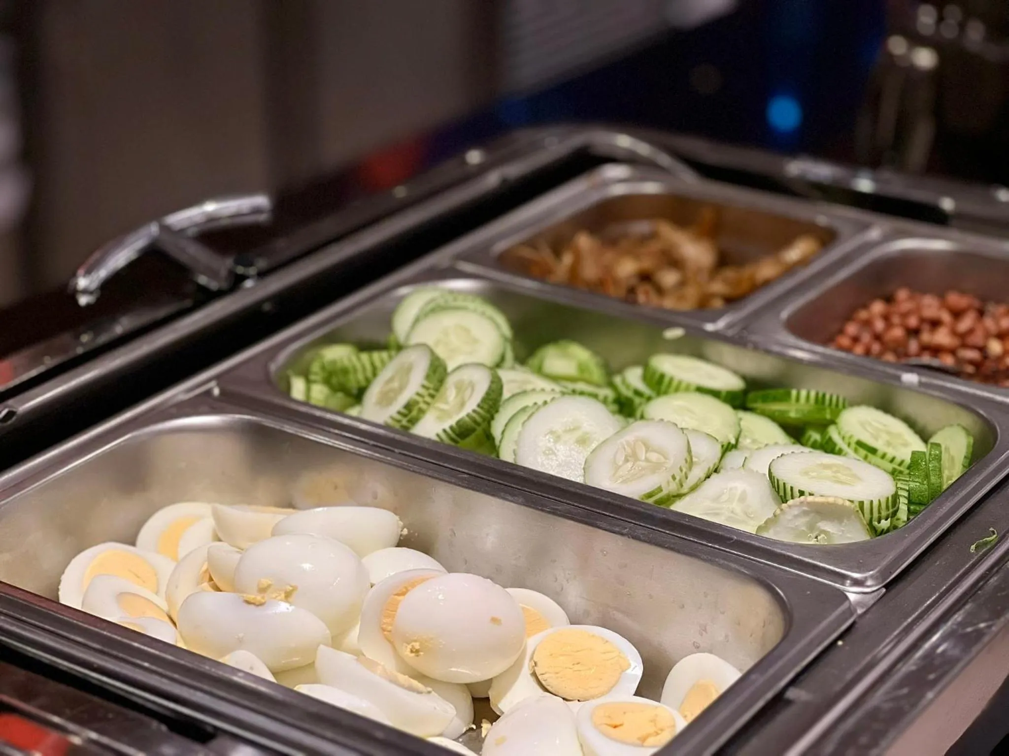 Buffet breakfast in Imperial Hotel Kuching