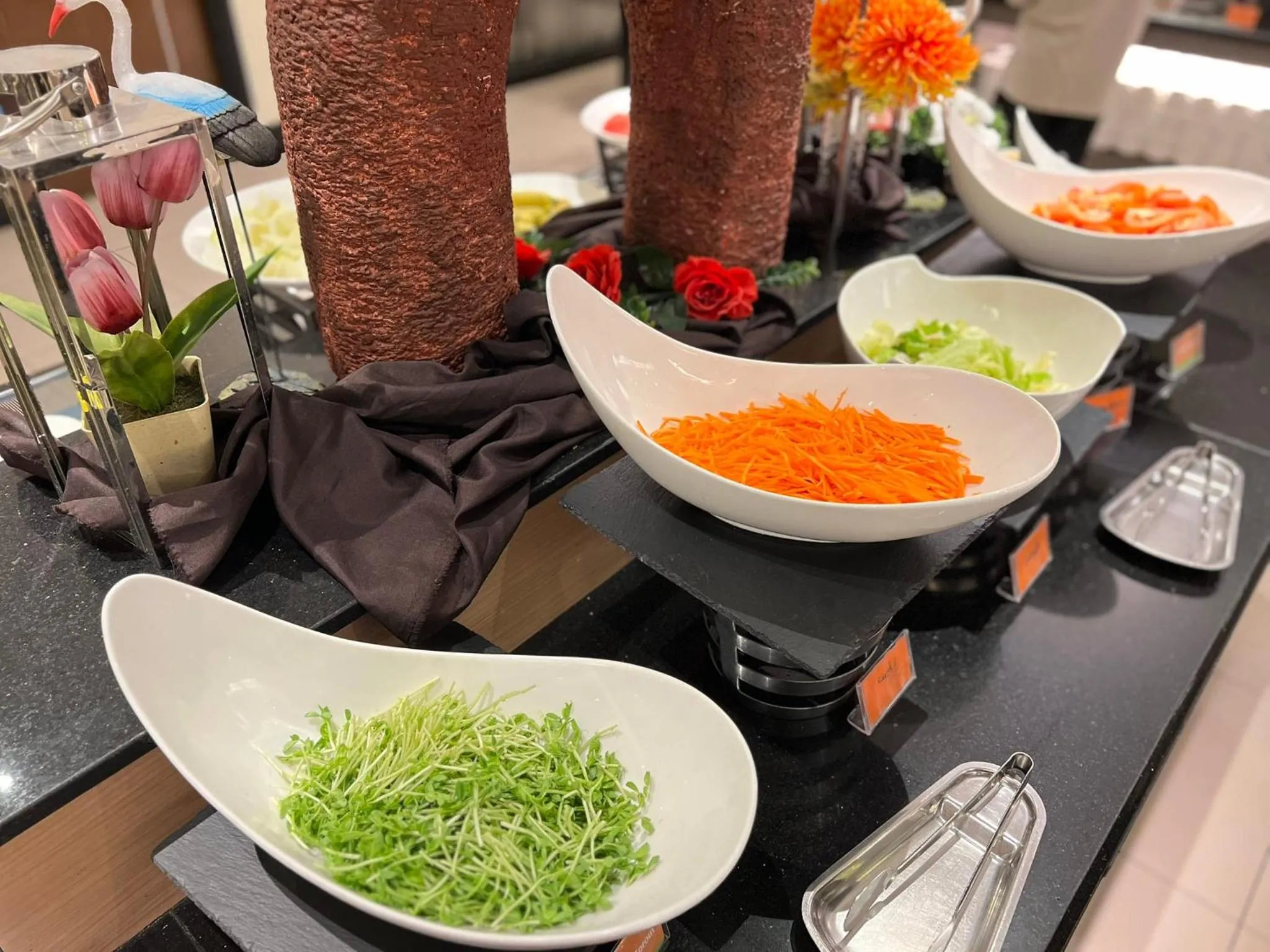 Buffet breakfast in Imperial Hotel Kuching