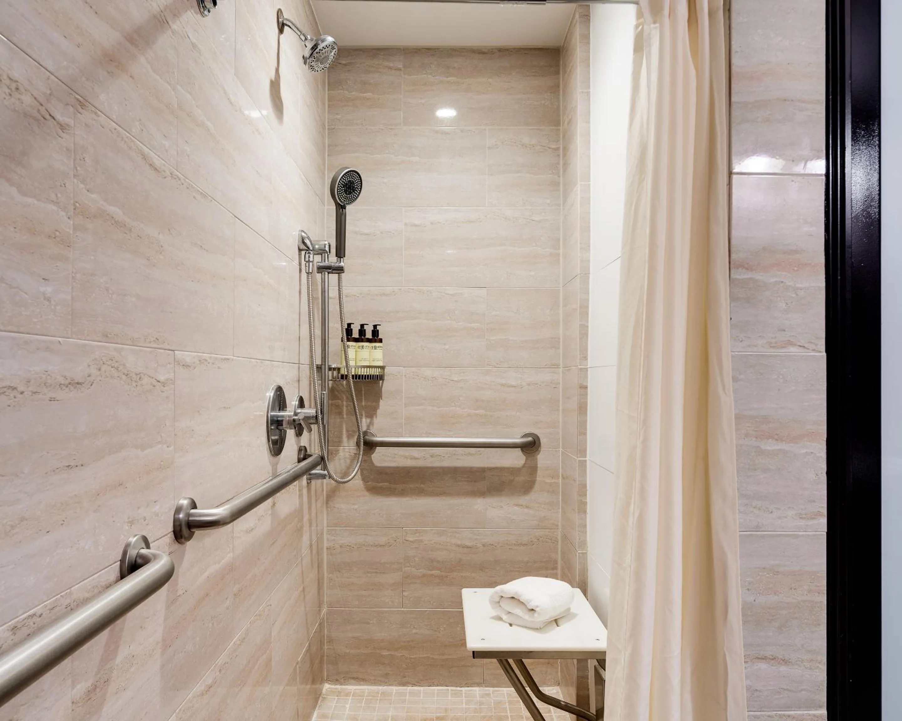 Shower in Hotel Croydon