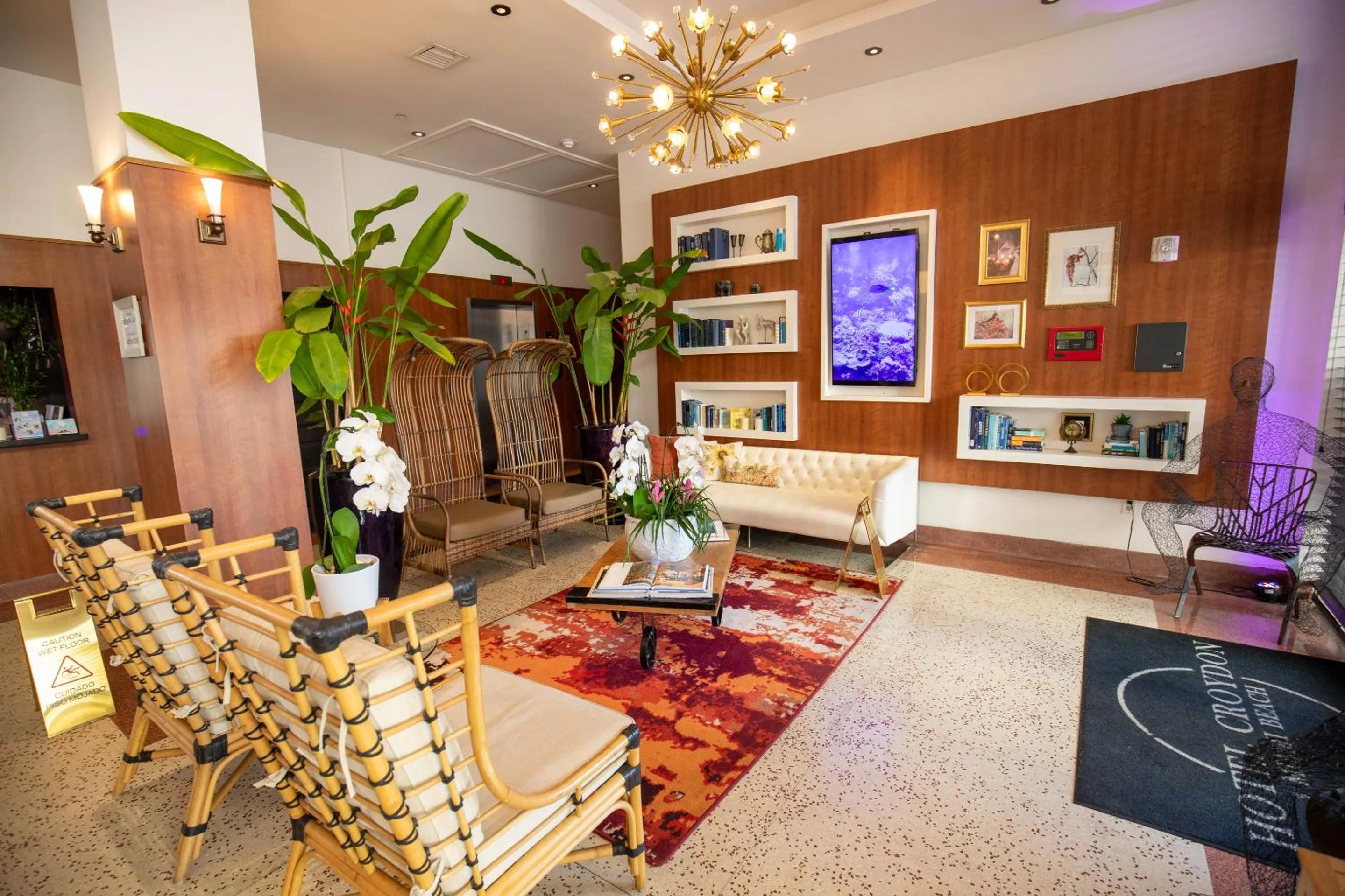 Lobby or reception in Hotel Croydon