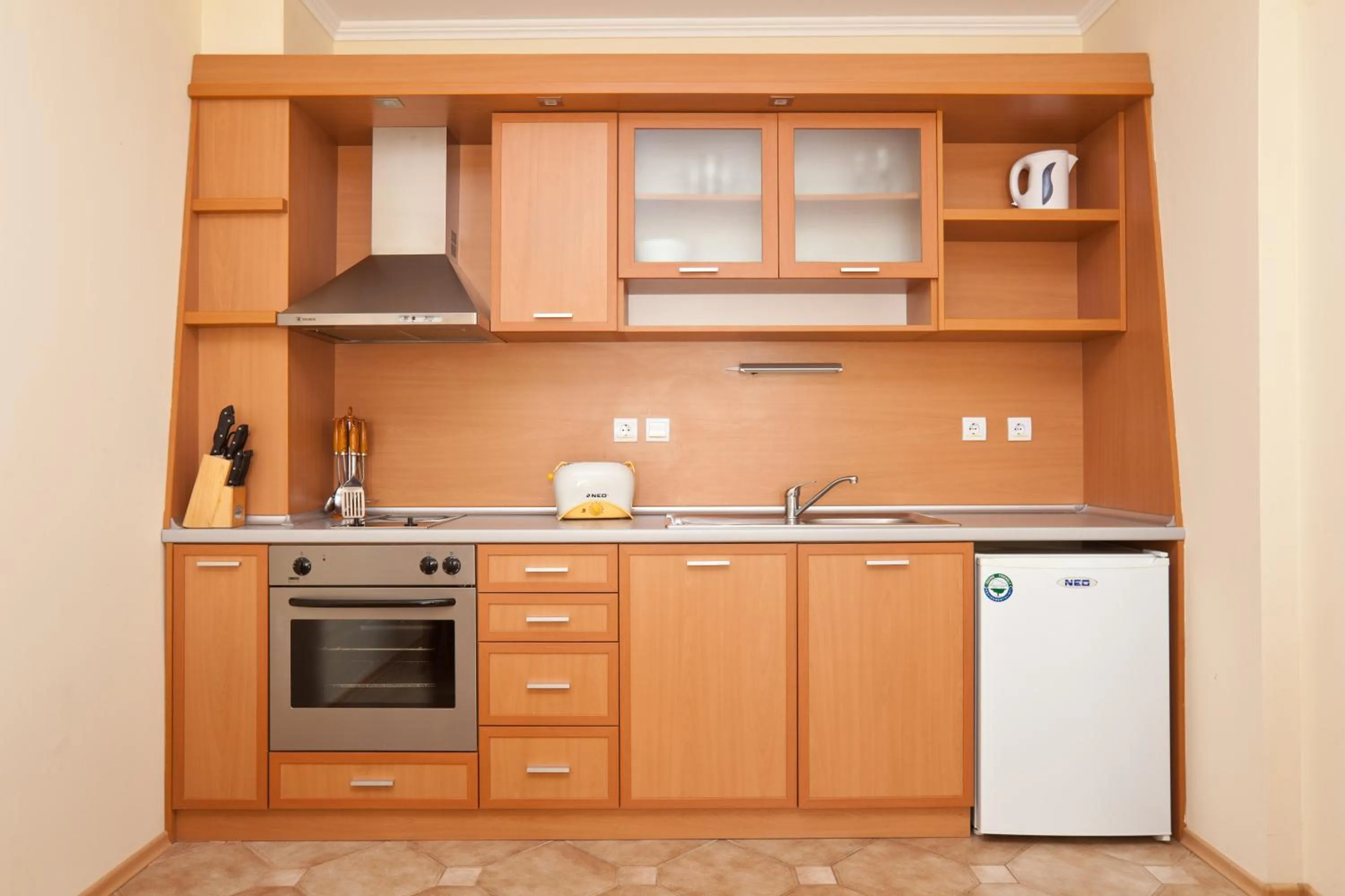 Kitchen or kitchenette in Apartments in Central Plaza
