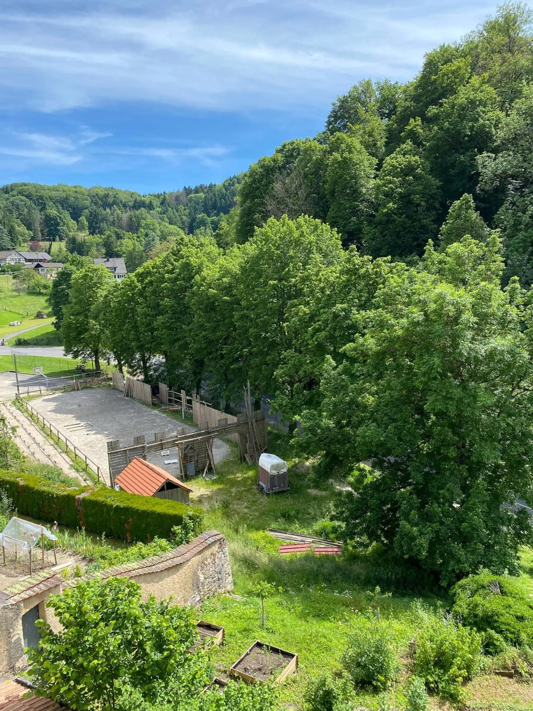 View (from property/room) in La Maison des Fontaines d'Alsace