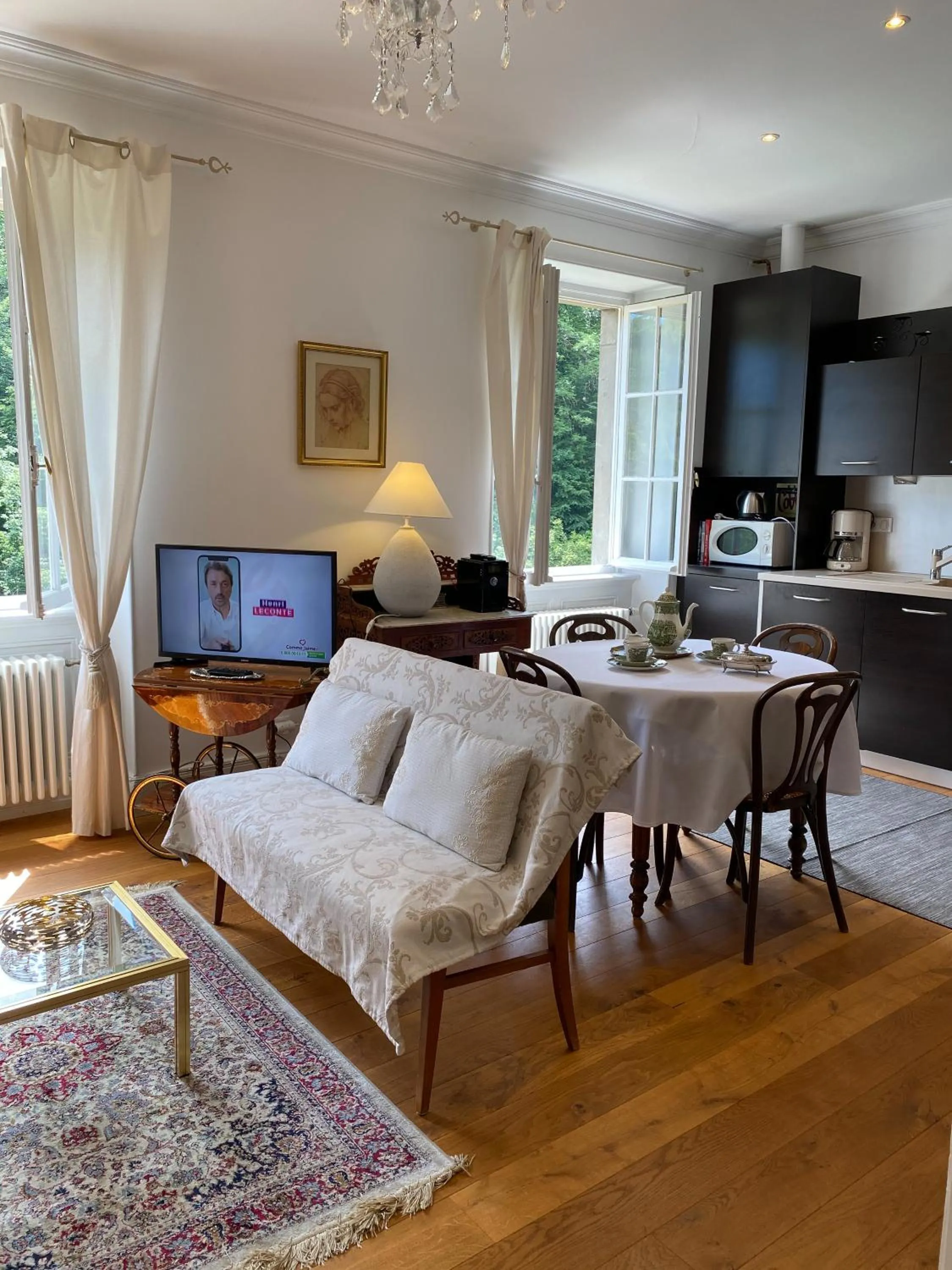 Living room in La Maison des Fontaines d'Alsace