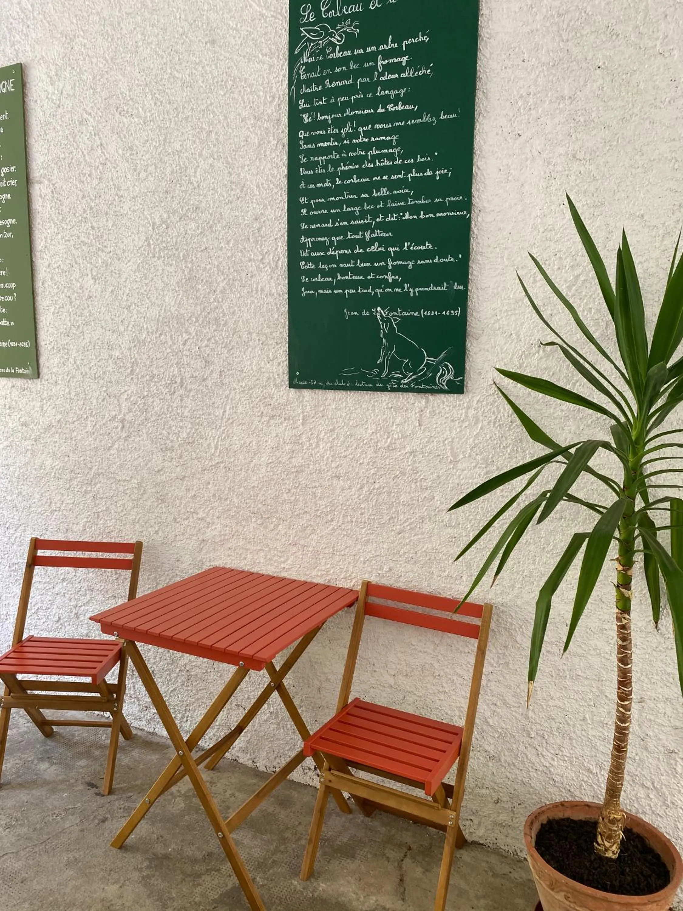 Patio in La Maison des Fontaines d'Alsace