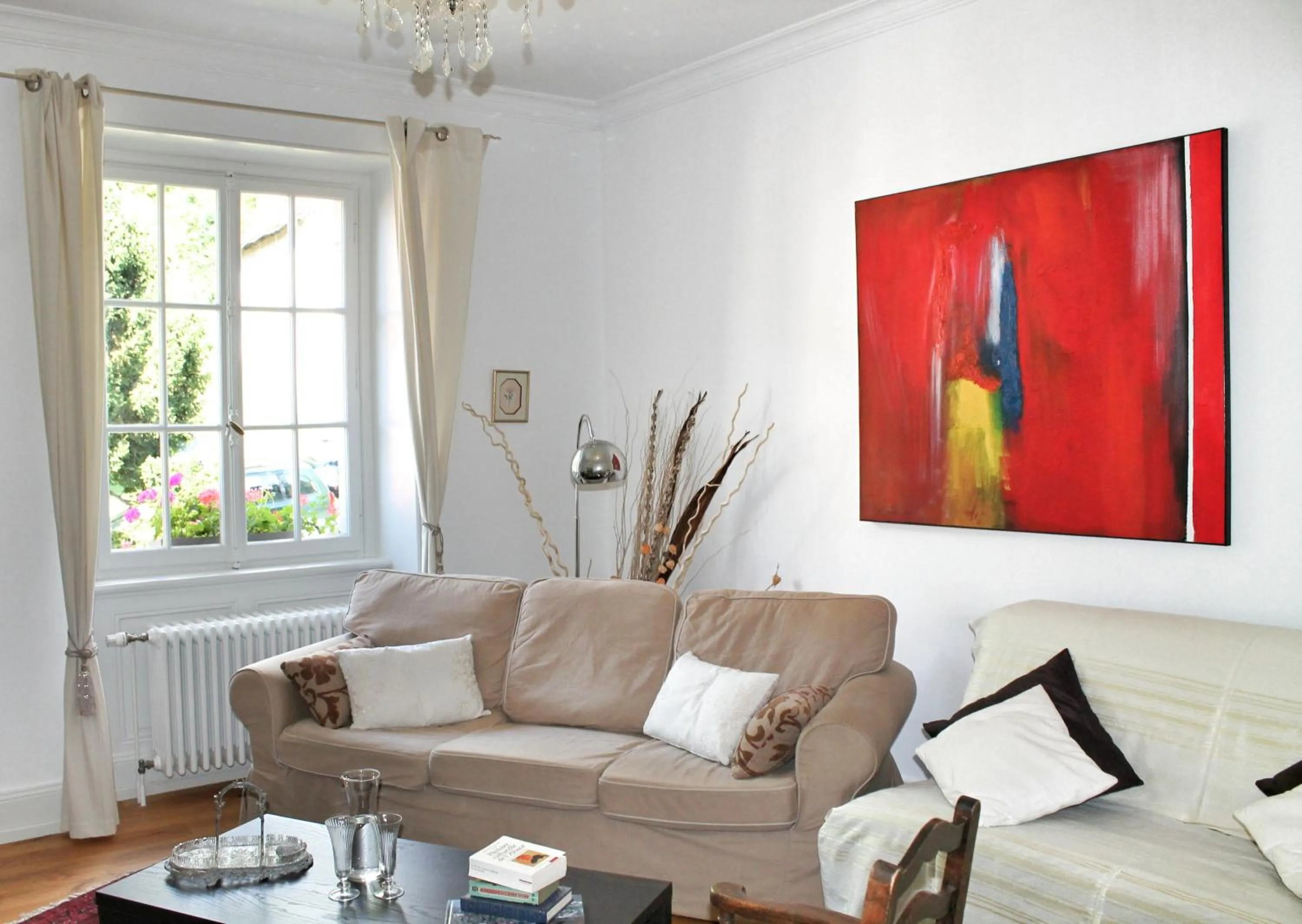 Living room in La Maison des Fontaines d'Alsace