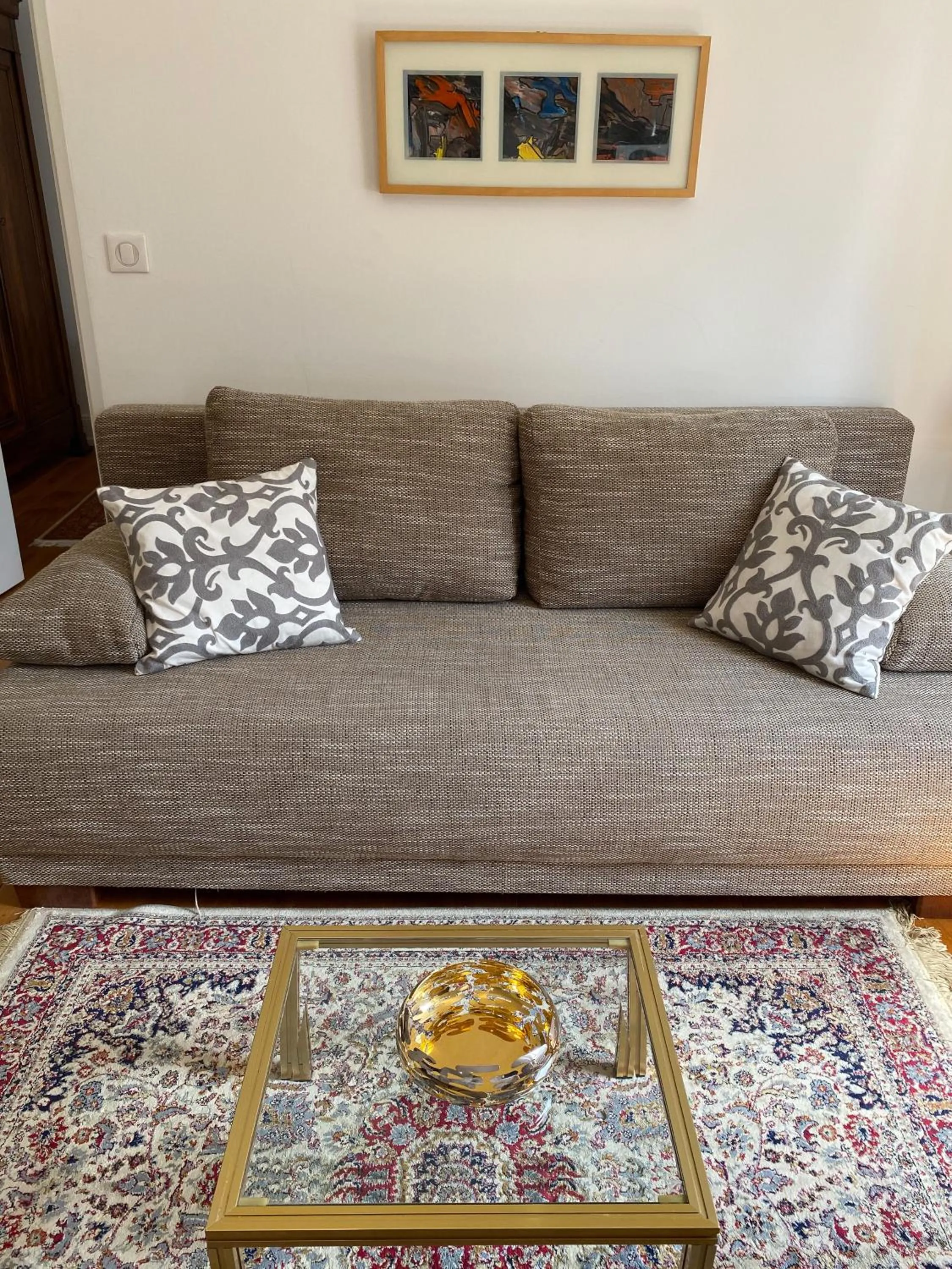Living room in La Maison des Fontaines d'Alsace
