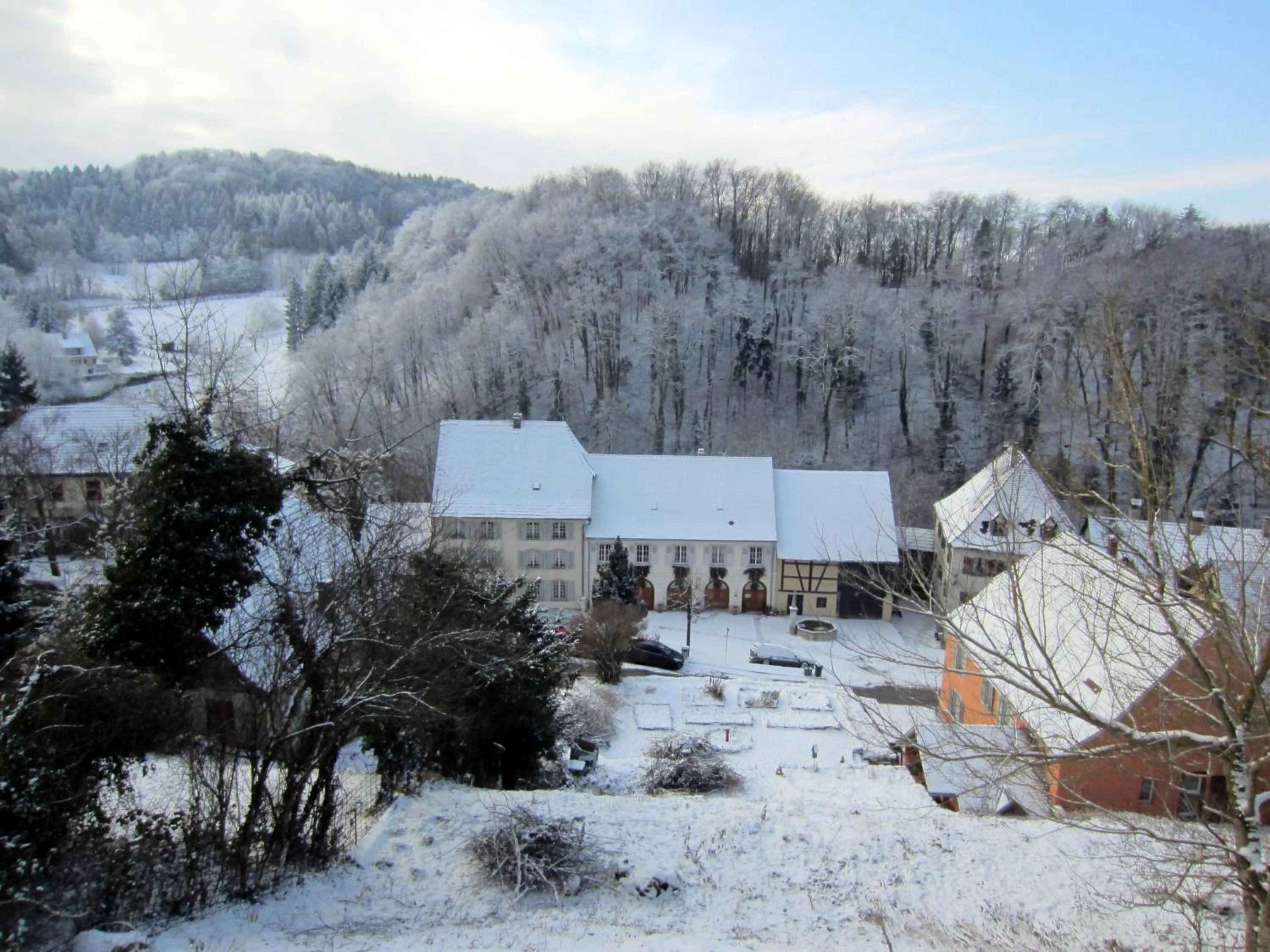 Facade/entrance in La Maison des Fontaines d'Alsace