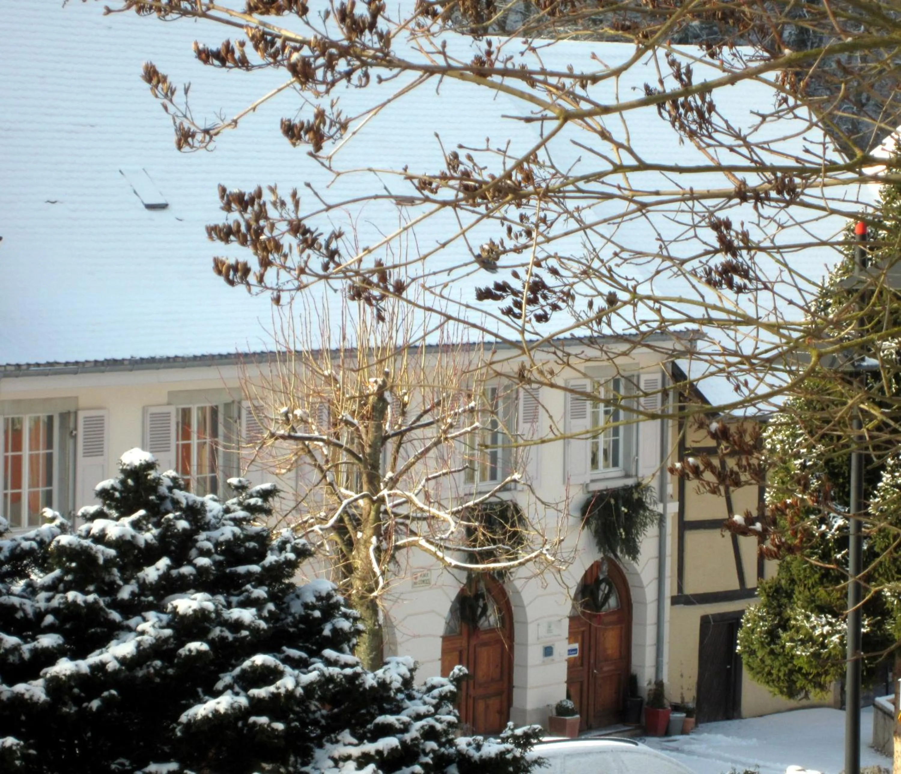 Facade/entrance in La Maison des Fontaines d'Alsace
