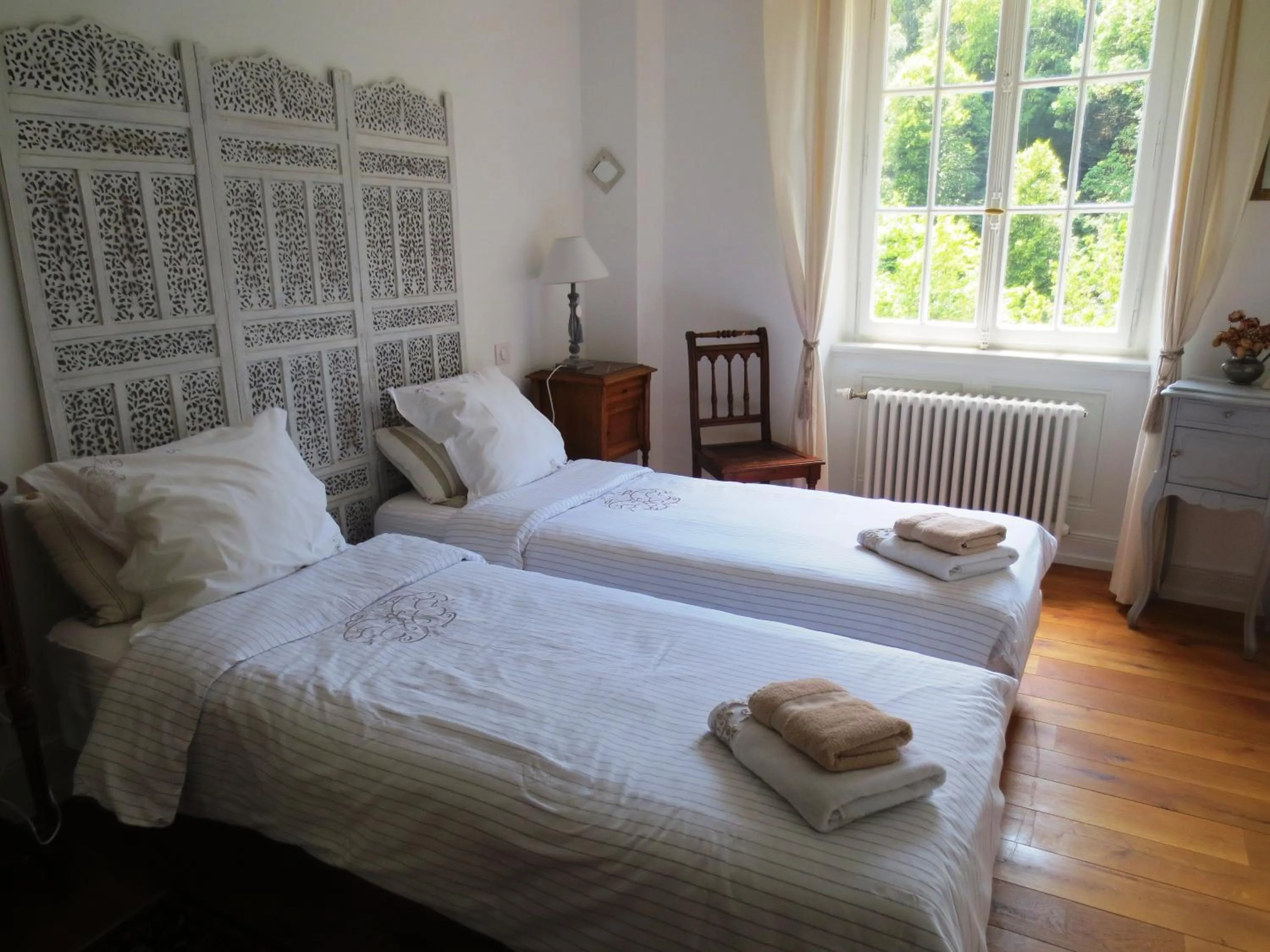 Bed in La Maison des Fontaines d'Alsace