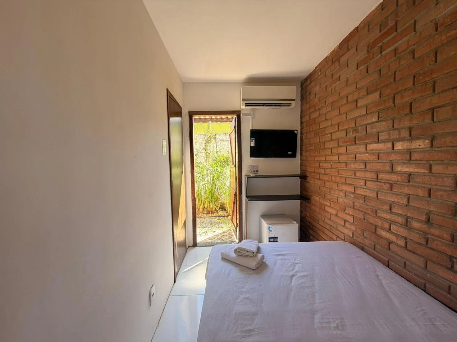 Bed in Pousada Villa Egregora