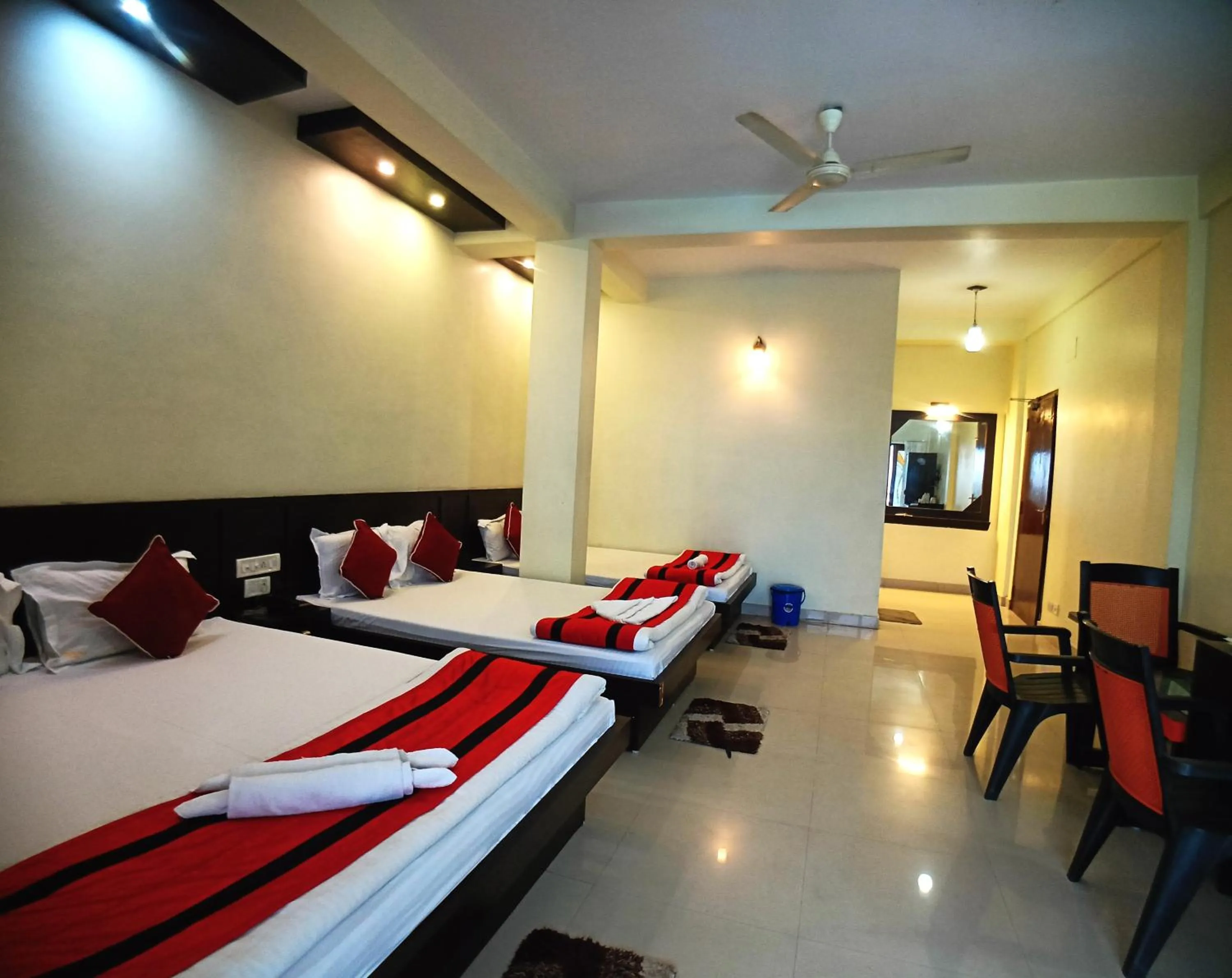 Bed in Shinjini Resort