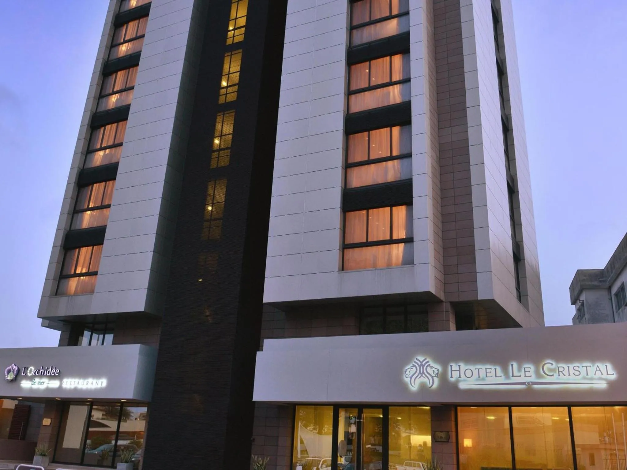 Property building in Hôtel Le Cristal