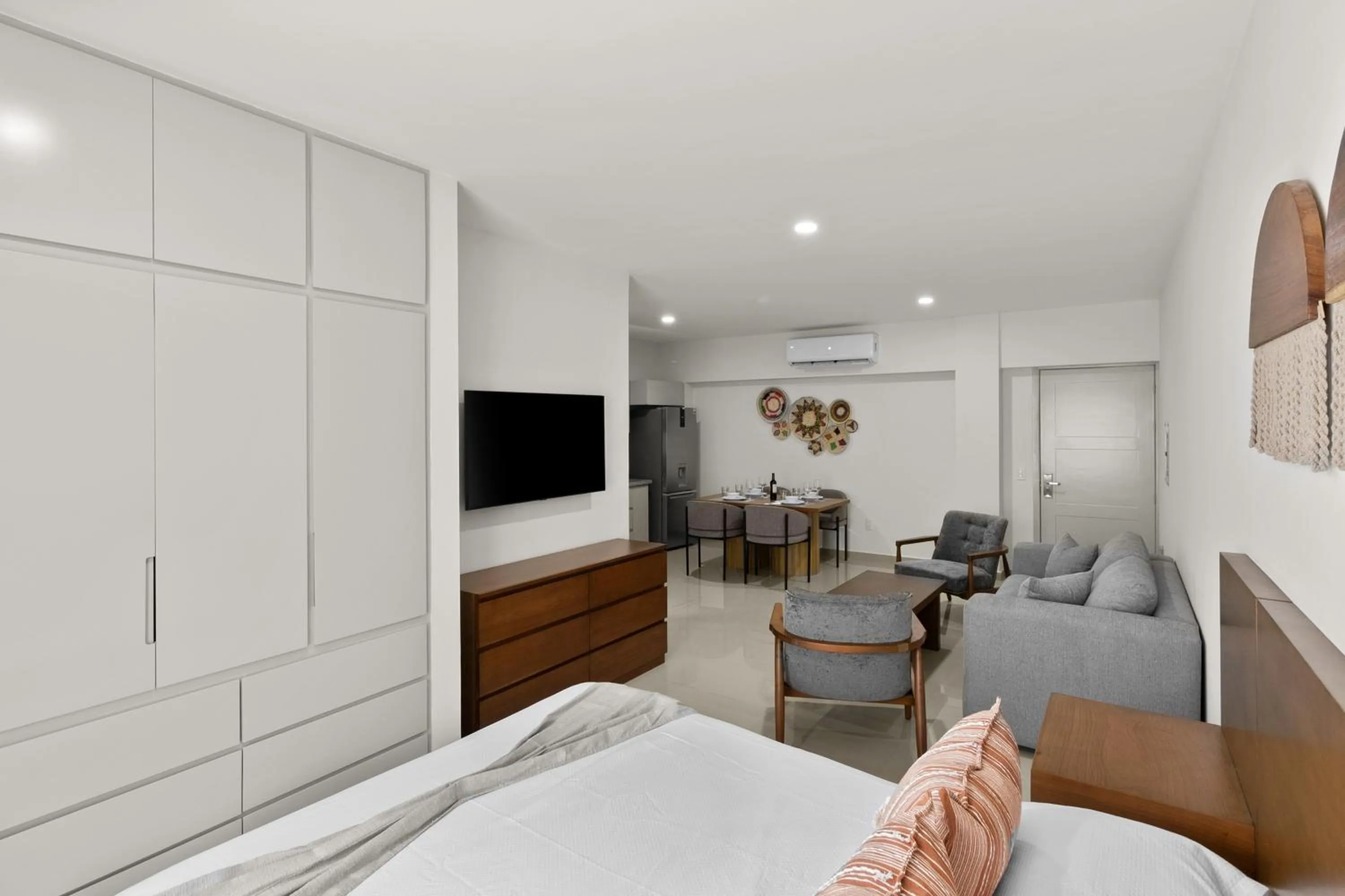 Bed in Casa Barros Vacation Condos