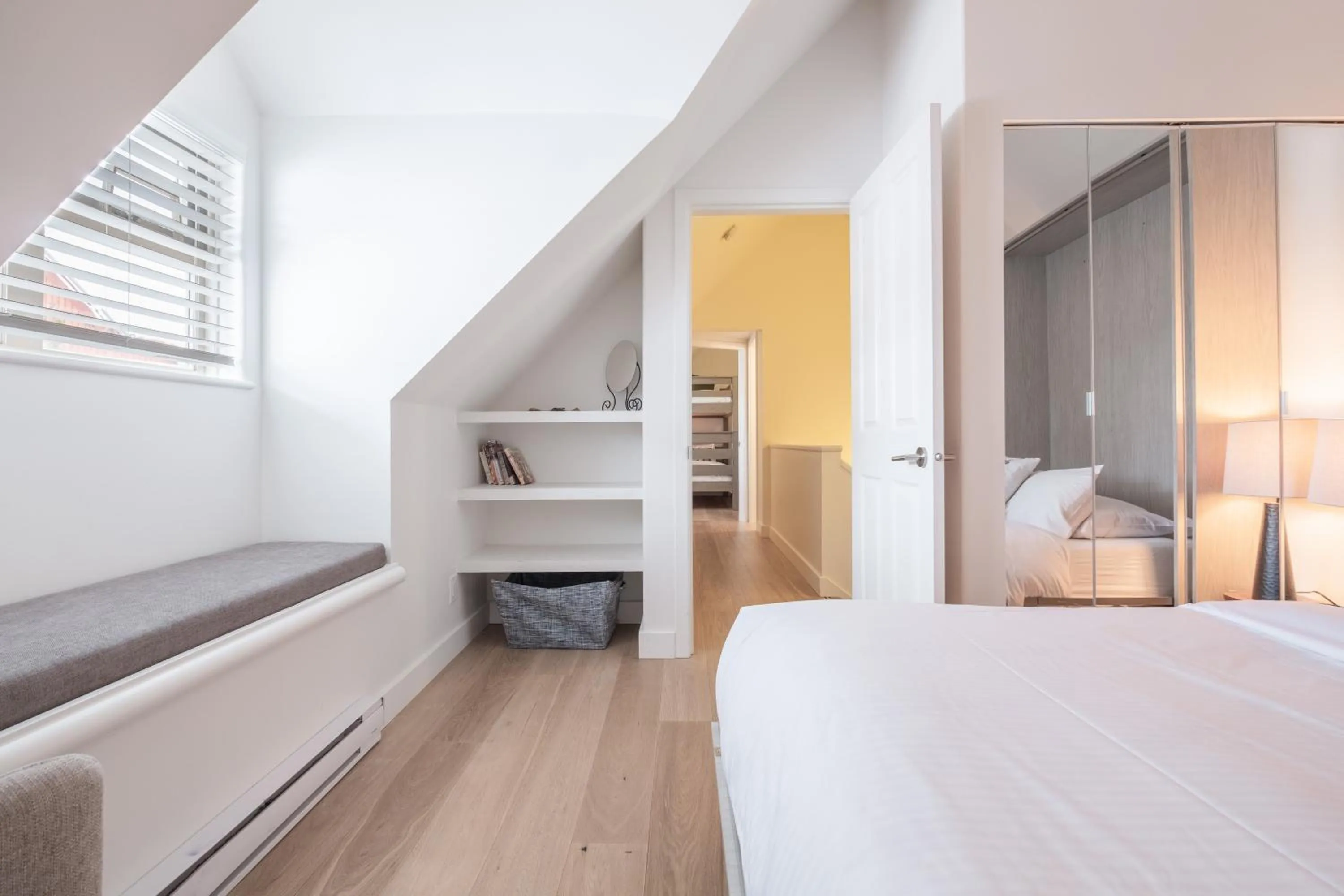 Bedroom, Bed in Lake Placid Lodge by Outpost Whistler