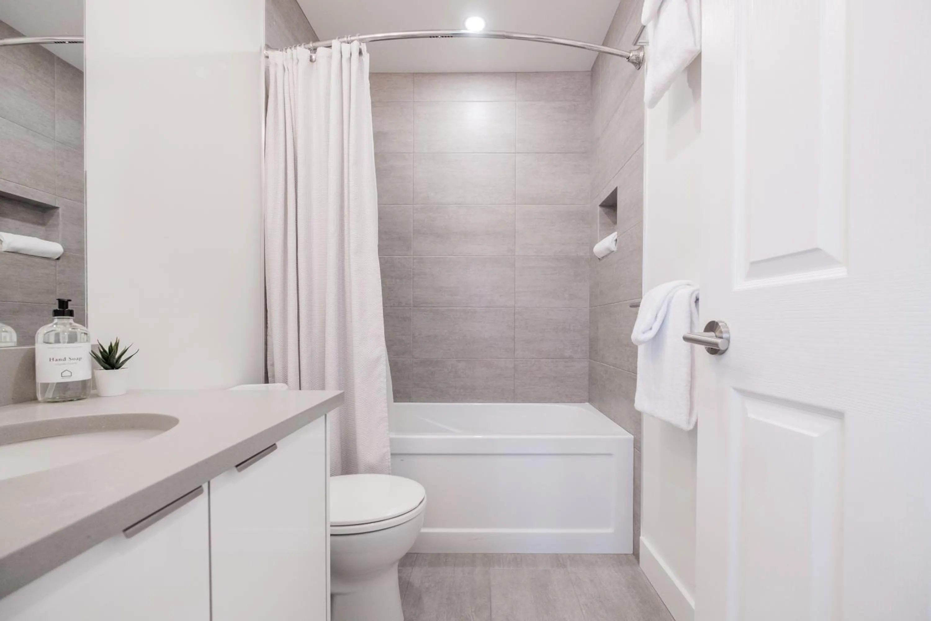 Bathroom in Lake Placid Lodge by Outpost Whistler